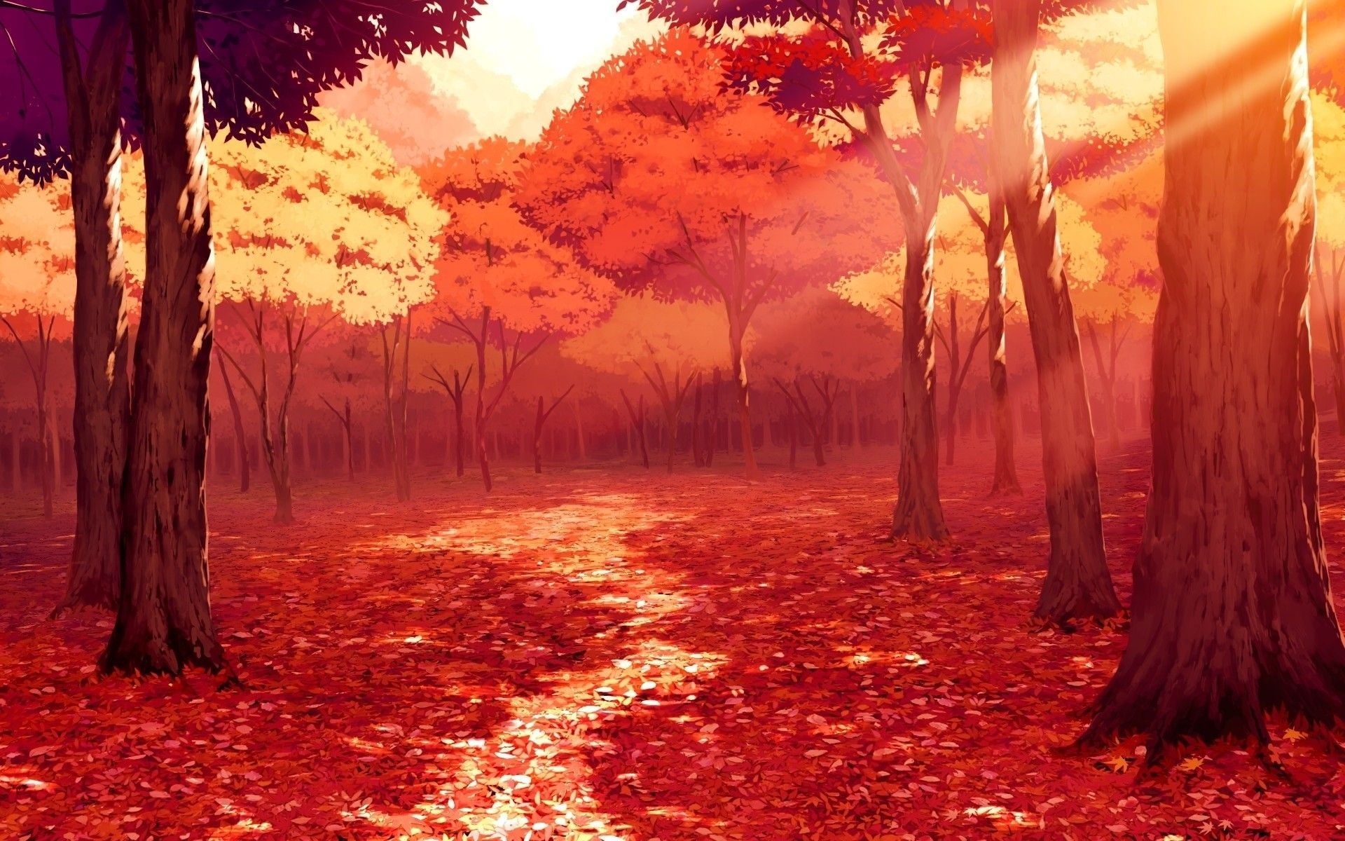 1920x1200 Autumn Anime Wallpaper Free Autumn Anime Background, Desktop