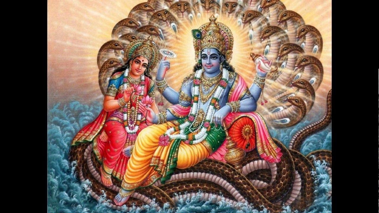 1280x720 Best Good Morning Greetings Wishes With Lord Vishnu Wallpaper, Vishnu HD Photo & Image Video, Desktop