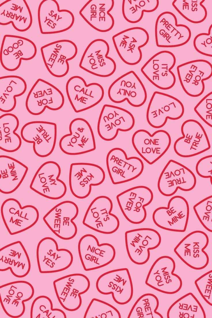 740x1110 Valentine's Day Wallpaper Download. Club Crafted. Valentines wallpaper, Preppy wallpaper, Cute patterns wallpaper, Phone