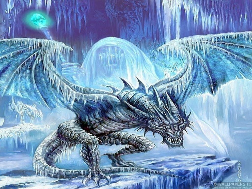 1030x770 Ice Dragon. ice dragon Wallpaper. DRAGONS. Ice dragon, Desktop