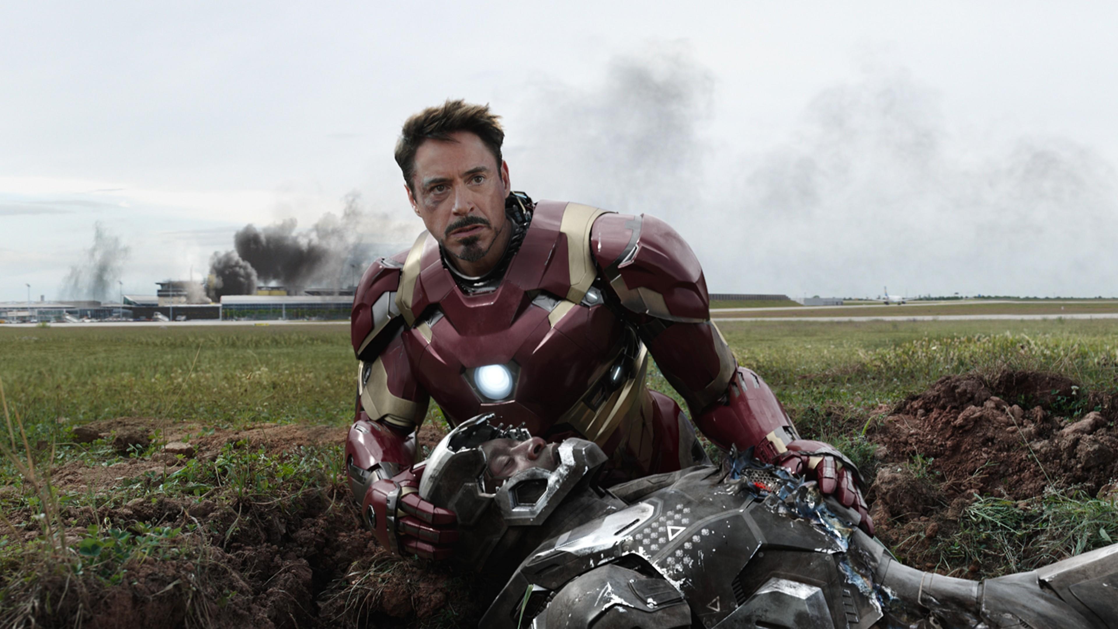 3840x2160 Wallpaper Captain America 3: civil war, Robert Downey, Jr., Don, Desktop