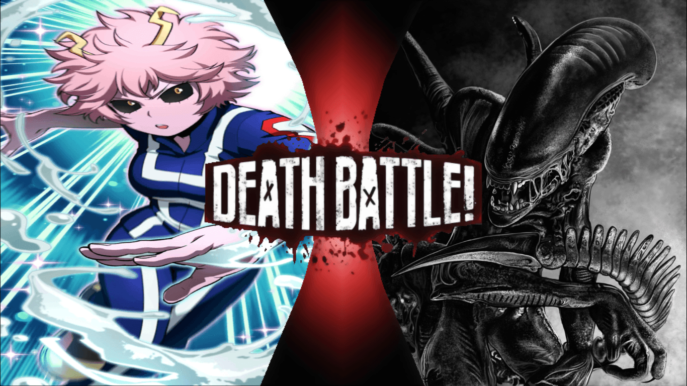 1370x770 Mina Ashido vs Xenomorph. Death Battle Fanon, Desktop