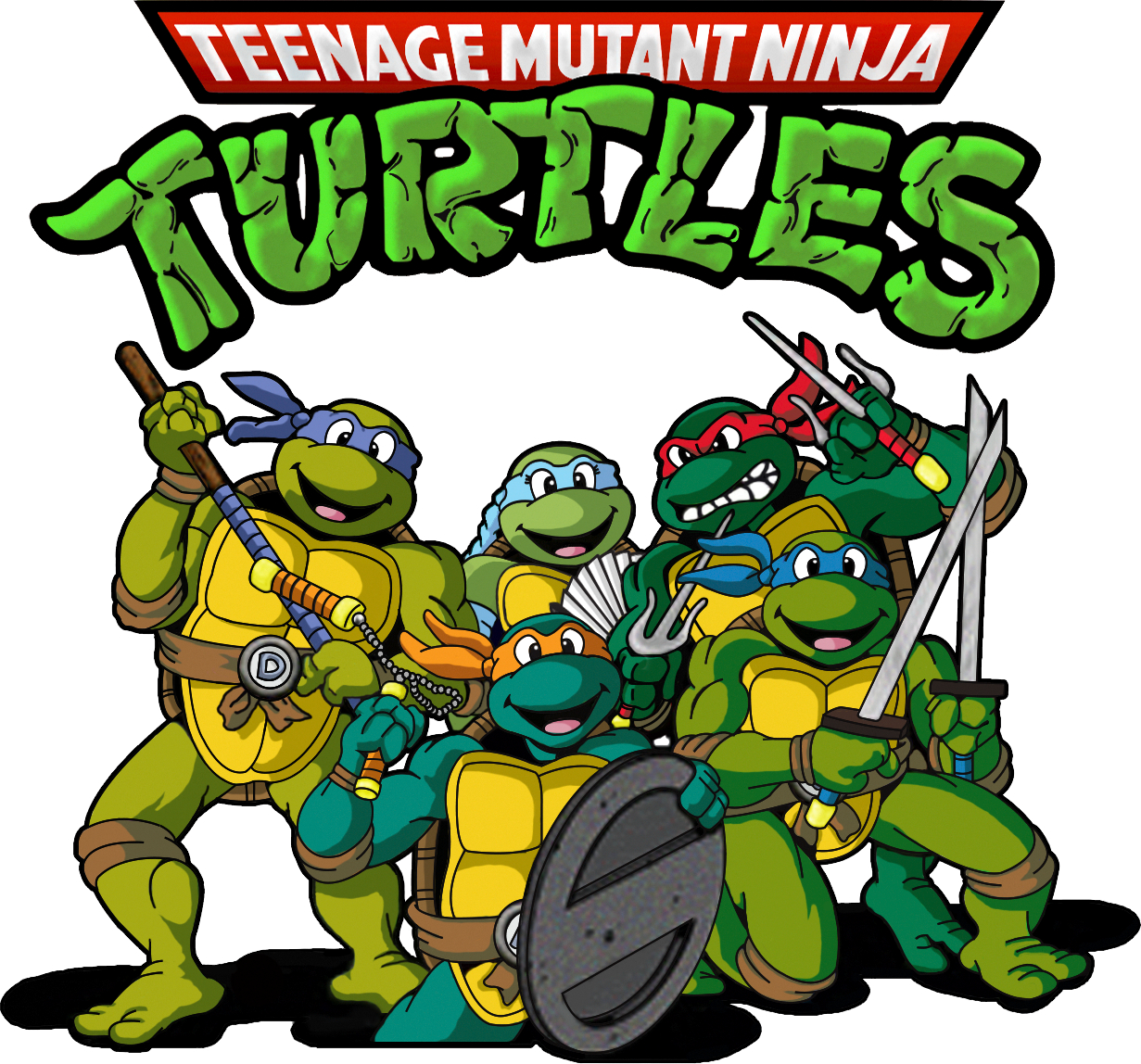 1240x1150 TMNT Characters of Teenage Mutant Ninja Turtles Names, Desktop