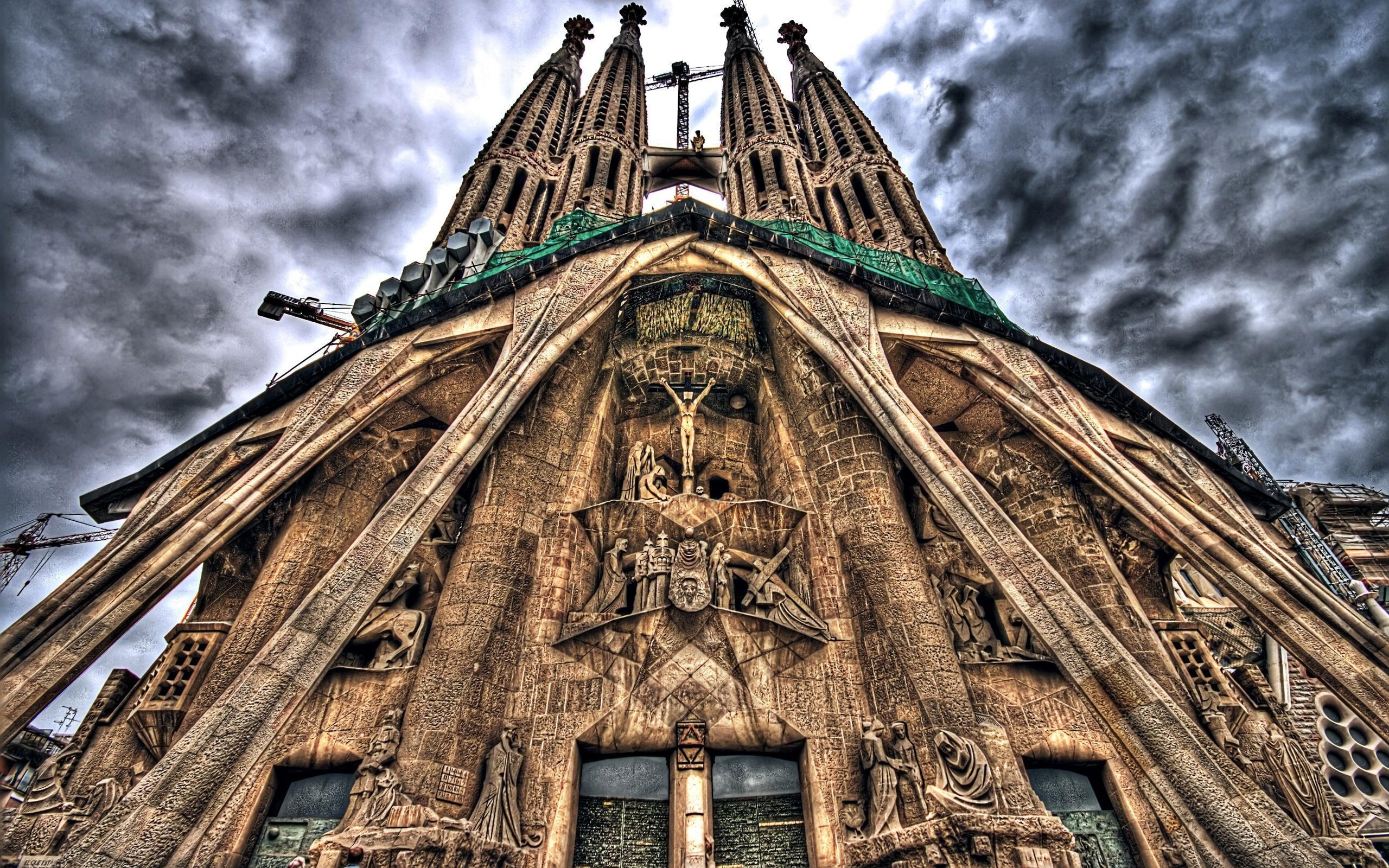 2560x1600 La Sagrada Familia HD desktop wallpaper, Widescreen, High, Desktop