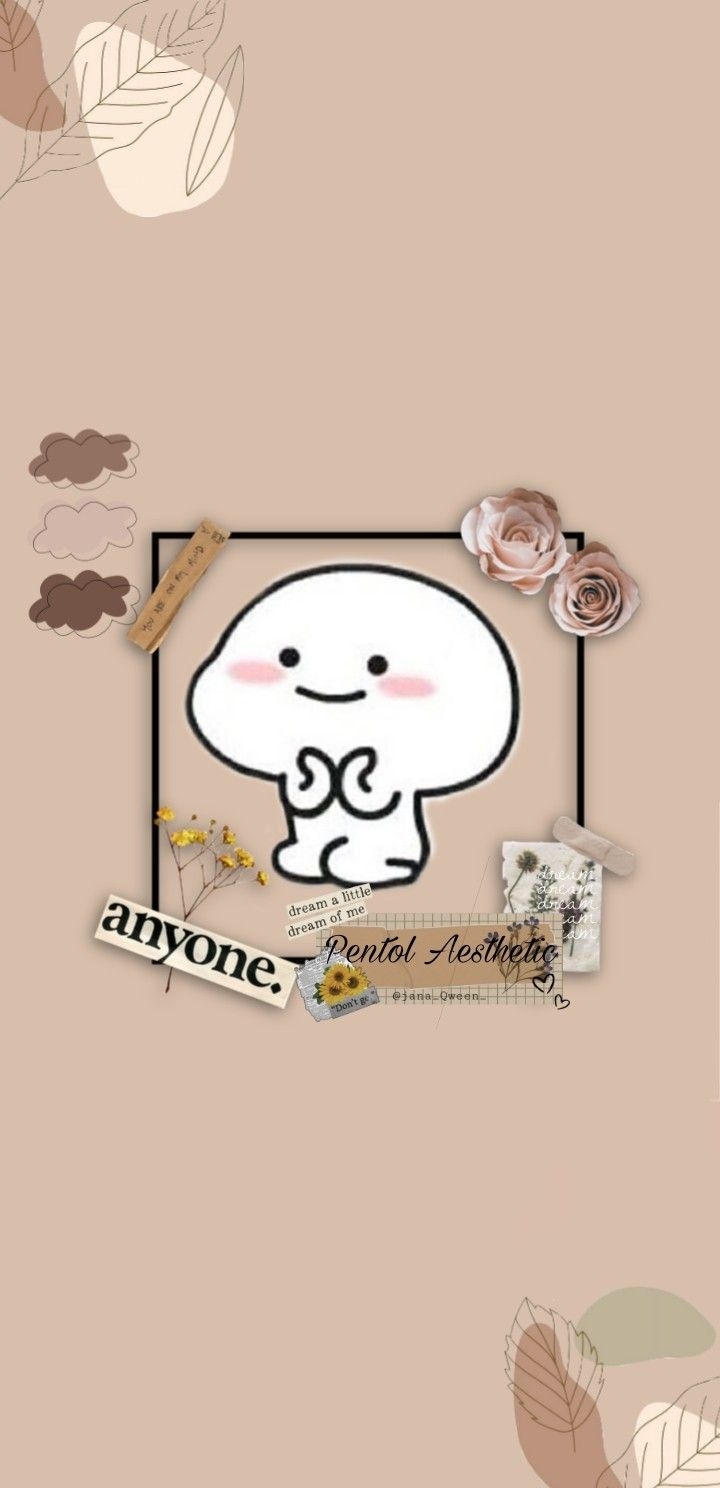 720x1490 Pentol Aesthetic Walpaper. Wallpaper lucu, Semuanya lucu, Ilustrasi lucu, Phone