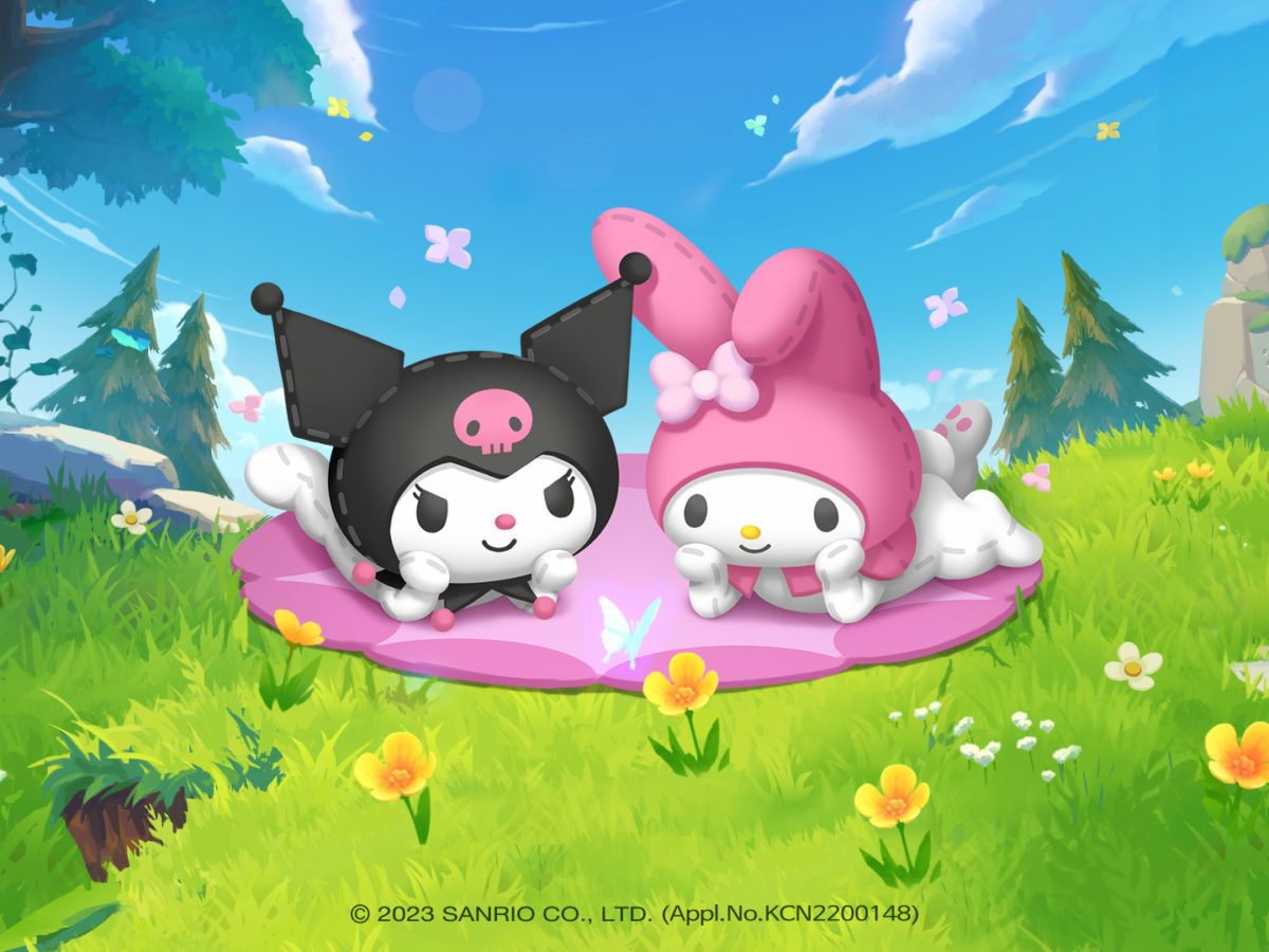 1200x900 Sanrio Characters My Melody & Kuromi Join Merge Fantasy Island, Desktop