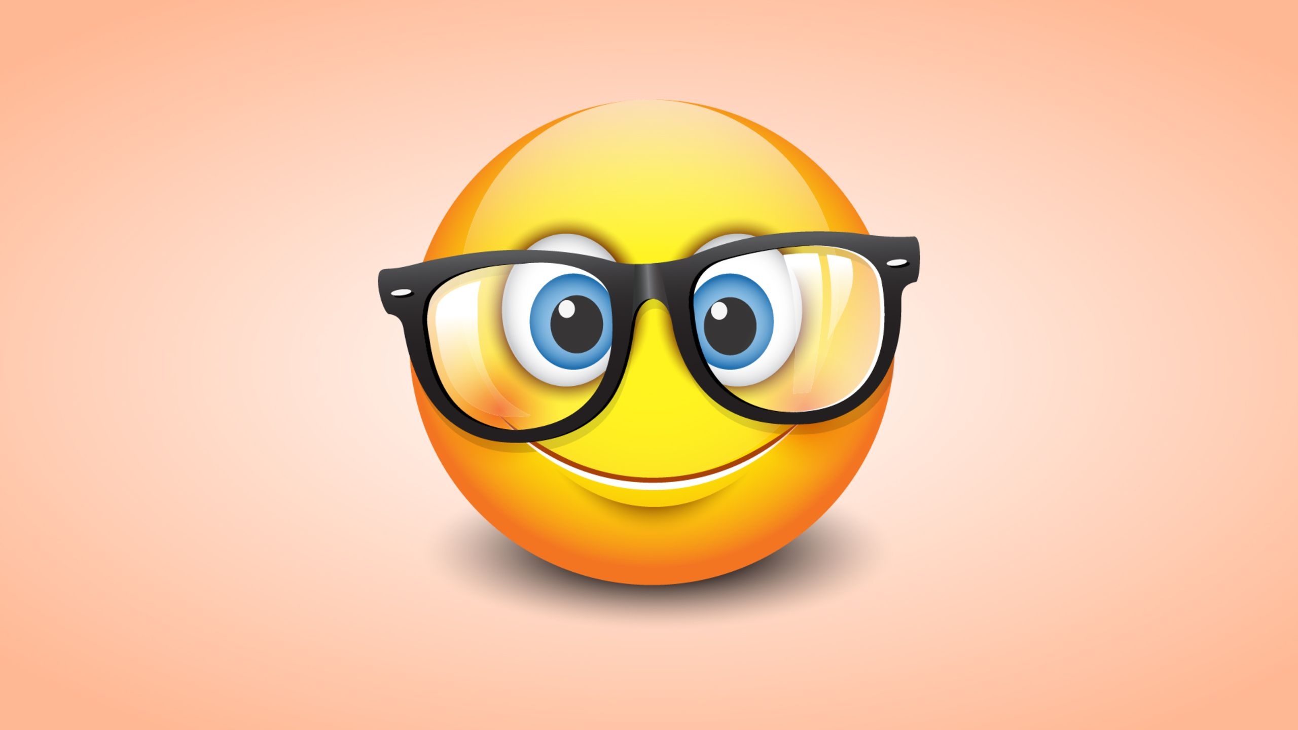 2560x1440 Funny Tabs HD Wallpaper New Tab. Cool emoji, Nerdy, Emoji, Desktop