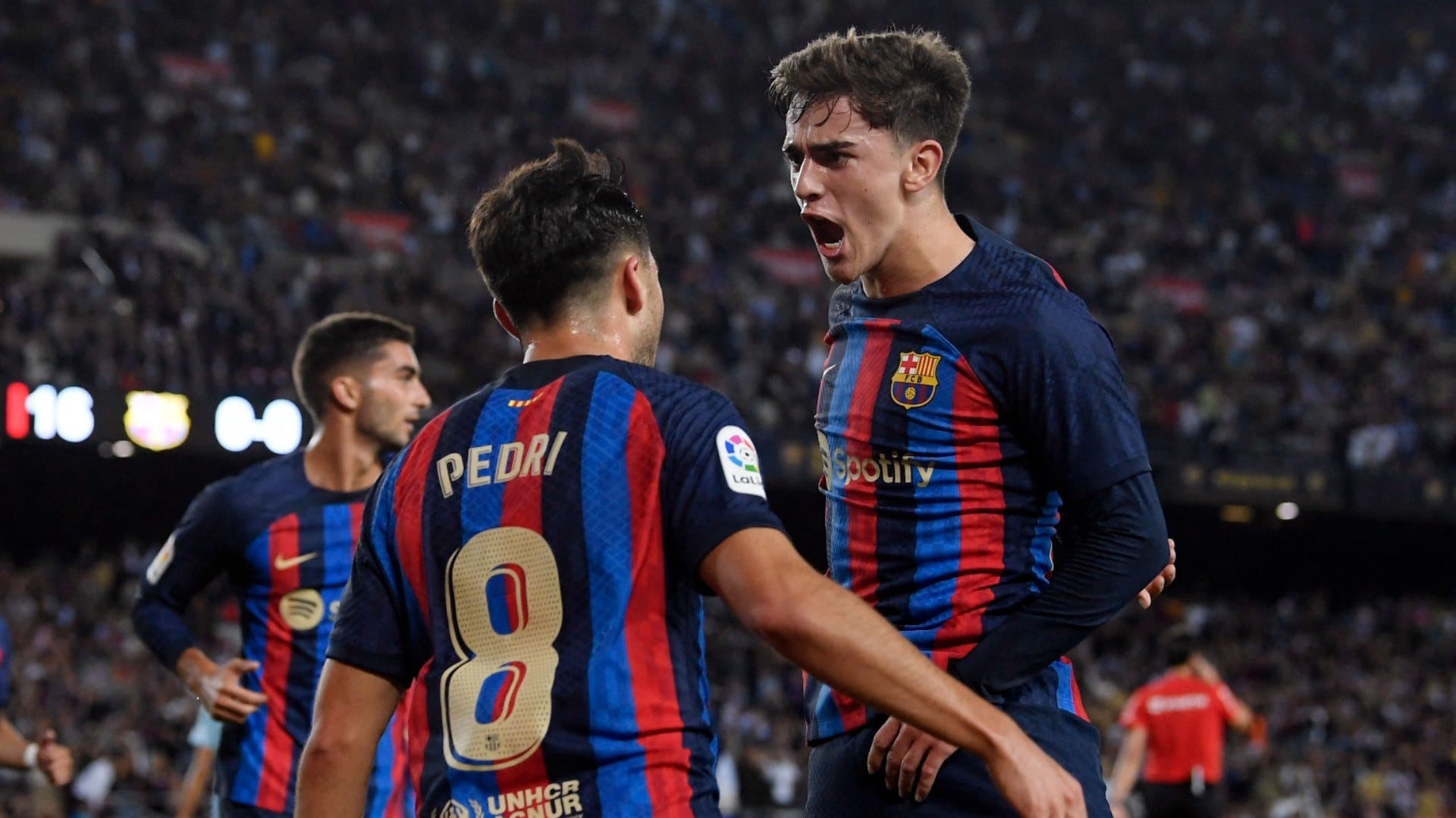 1920x1080 No Lewandowski, no problem: Barcelona wonderkids Pedri & Gavi are proving to be superstars in their own right. Goal.com US, Desktop