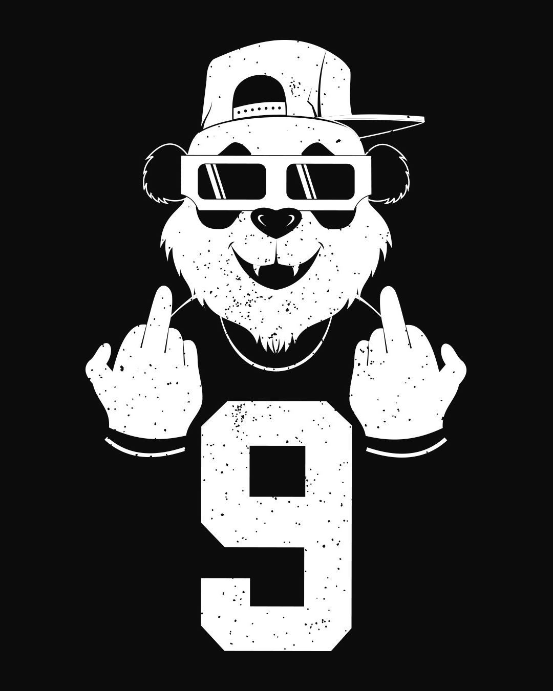 1080x1350 Image result for gangsta respect. Cute cartoon wallpaper, Panda, Phone