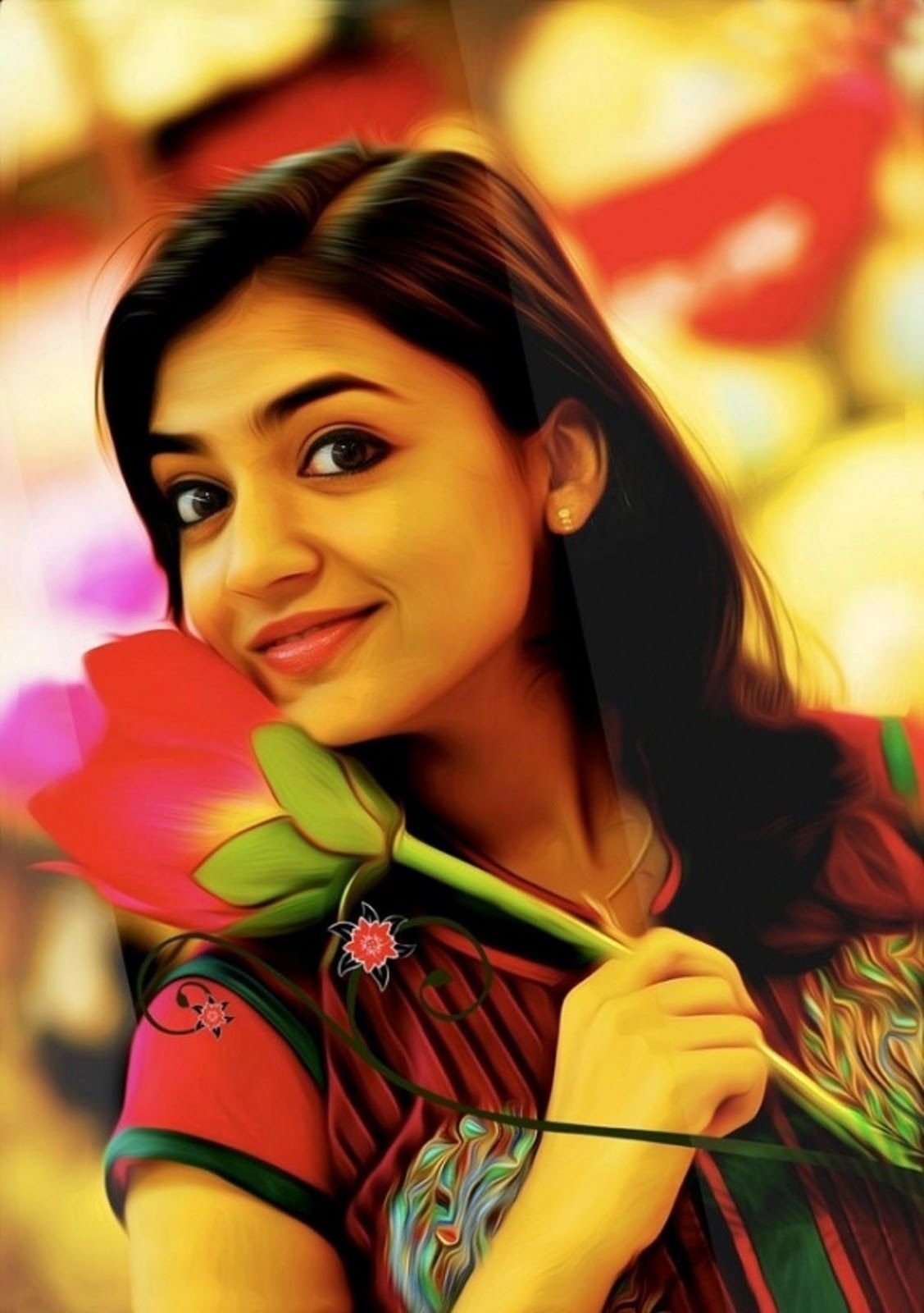 1130x1600 Raja Rani Movie Heroine HD Wallpaper, Phone