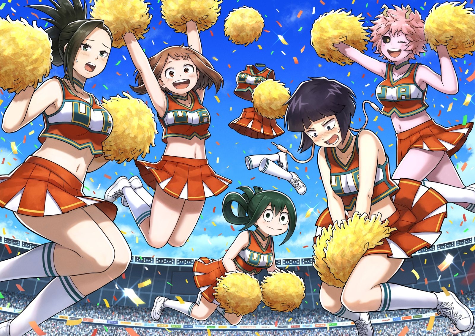 1600x1140 Anime Cheerleaders Wallpaperx1131, Desktop