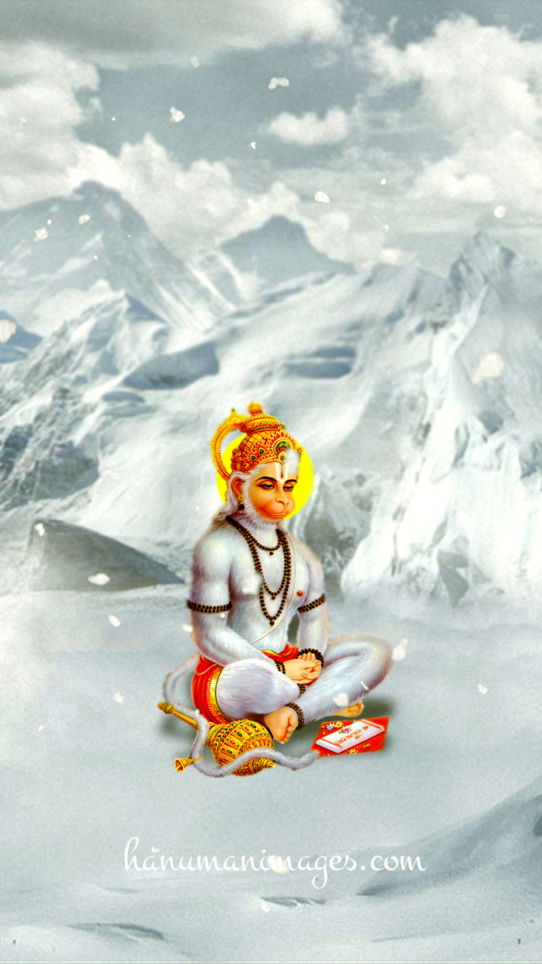 1080x1920 hanuman ji image for white phone, Phone