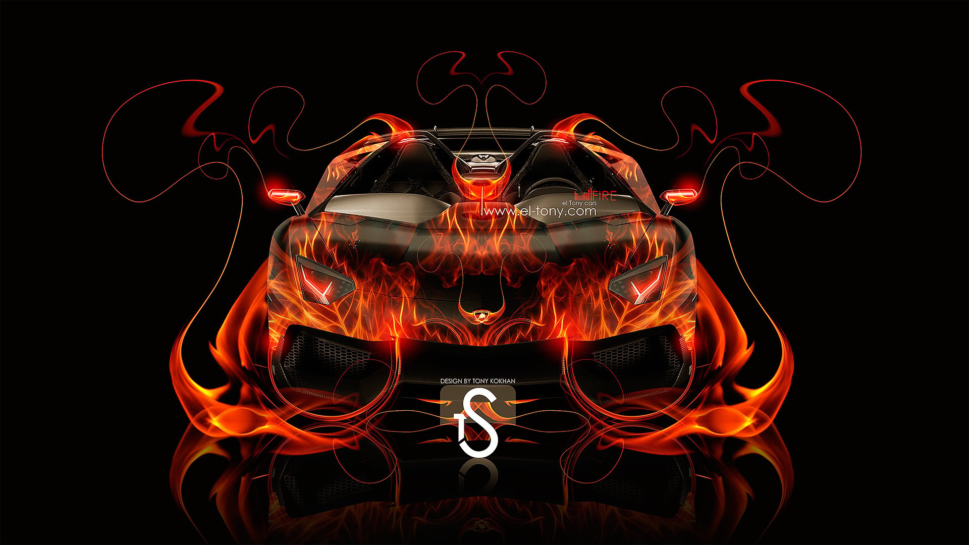 1920x1080 Lamborghini Aventador J Fire Car 2013, Desktop