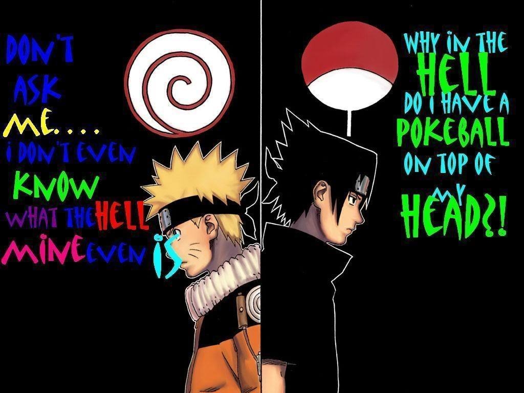 1030x770 Naruto and Sasuke funny, Desktop