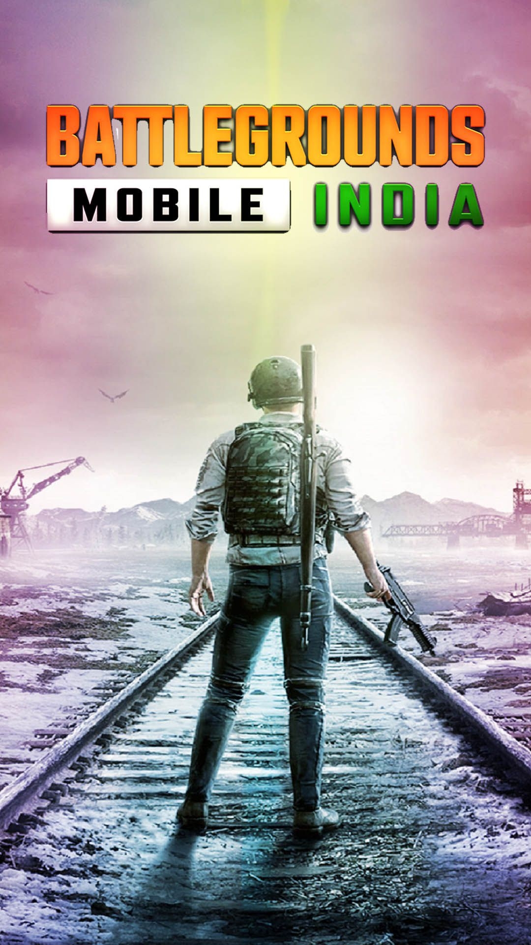 1080x1920 Battlegrounds Mobile India: Second Logo inspired by tricolor and reveal Level 3 helmet Research Plot, Phone