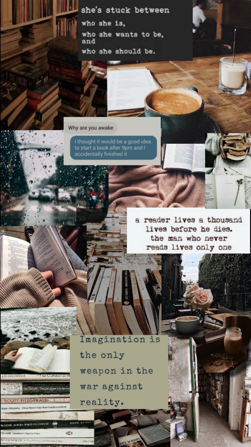 810x1440 Bookworm aesthetic. Book wallpaper, Book worms, Aesthetic iphone wallpaper, Phone