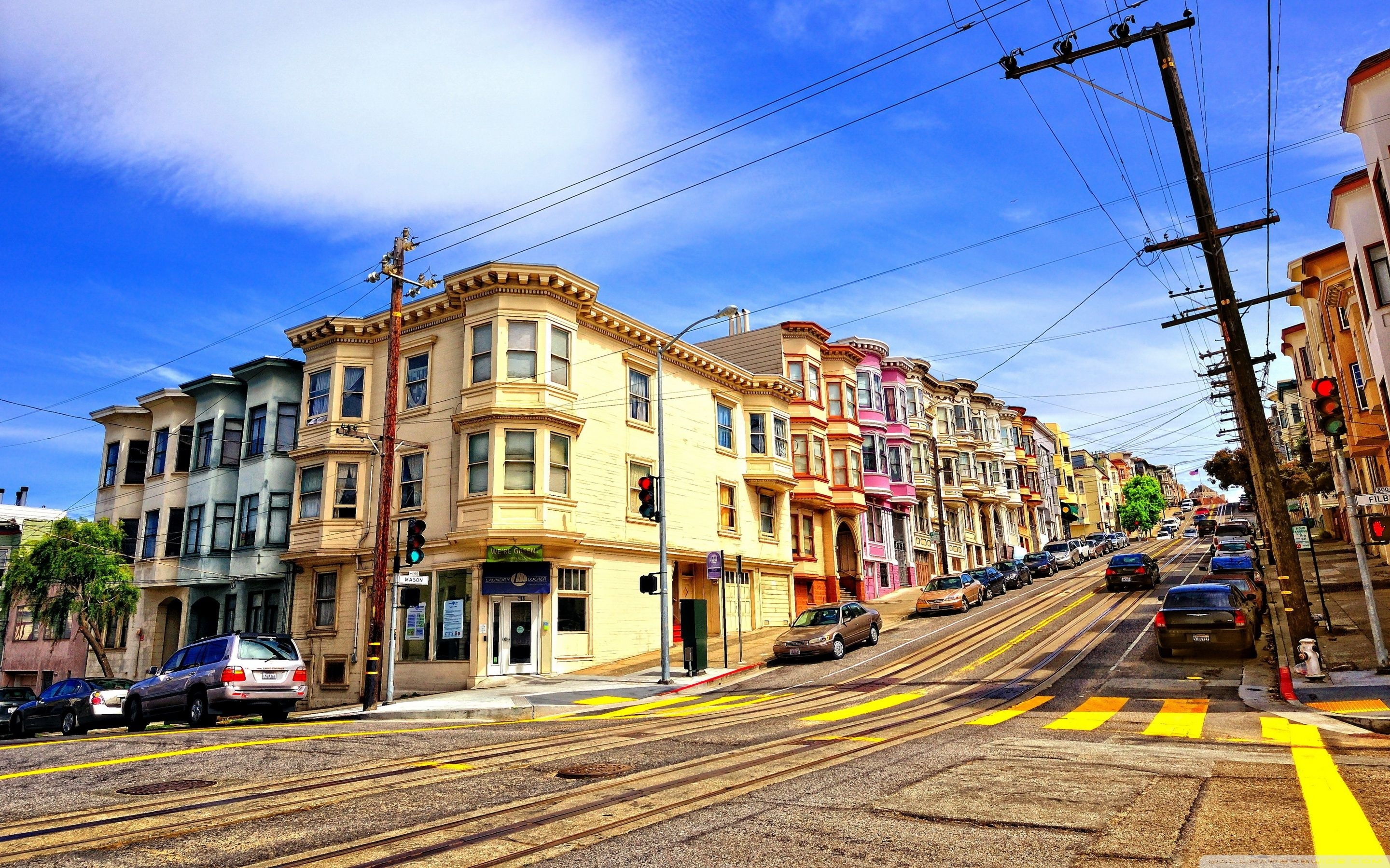 2880x1800 Street In San Francisco ❤ 4K HD Desktop Wallpaper for 4K Ultra HD, Desktop