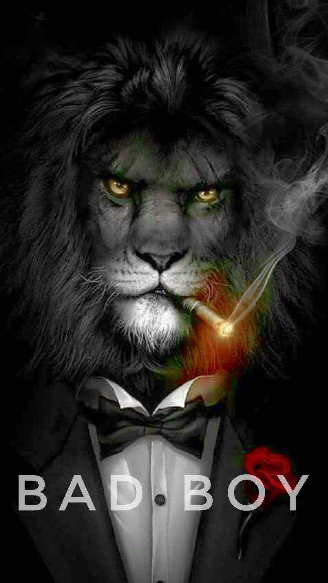 1080x1920 Bad boy. Best wallpaper android, Lion HD wallpaper, Lion art, Phone