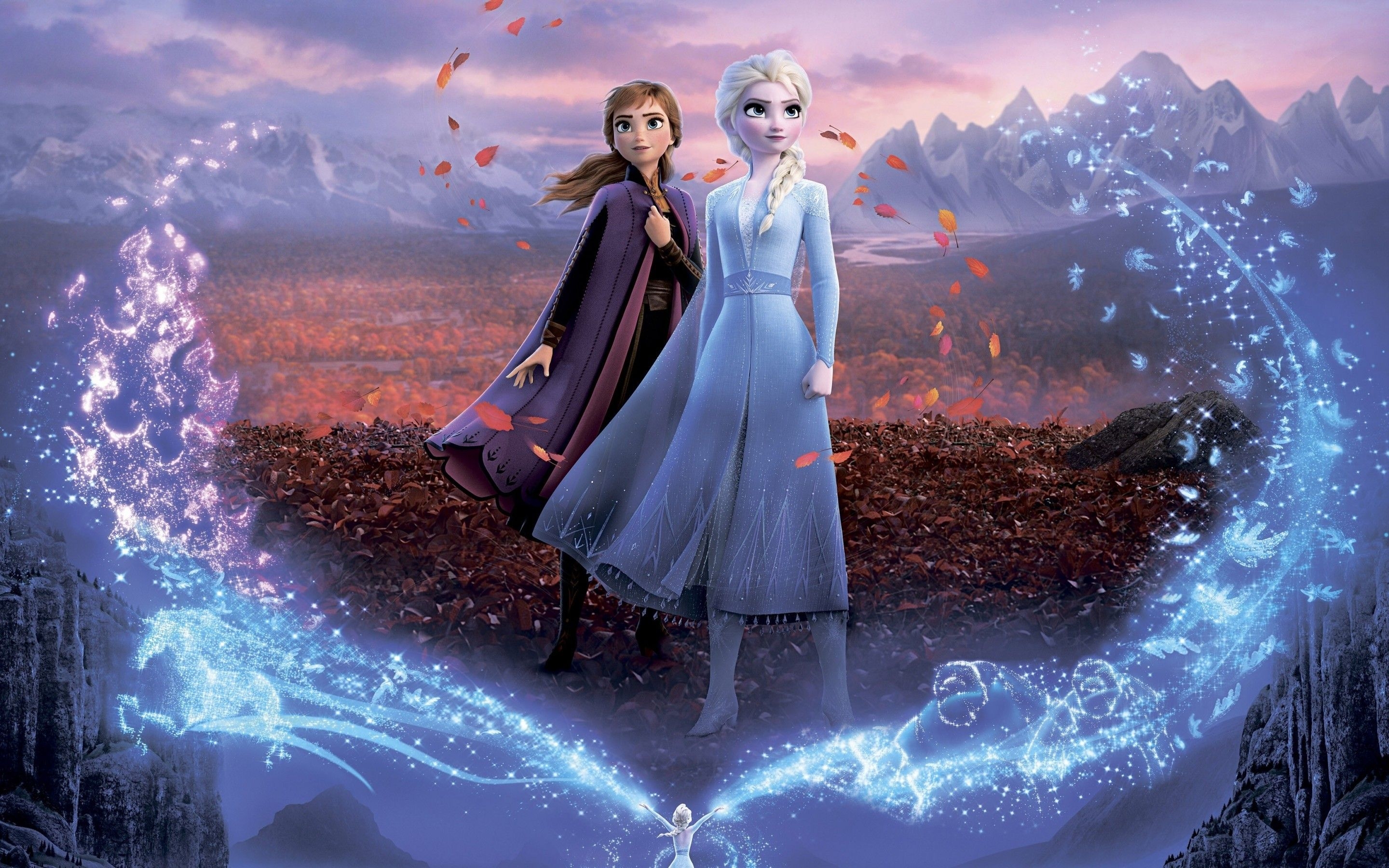 2880x1800 Download  Frozen, Elsa, Anna, Animation Wallpaper, Desktop