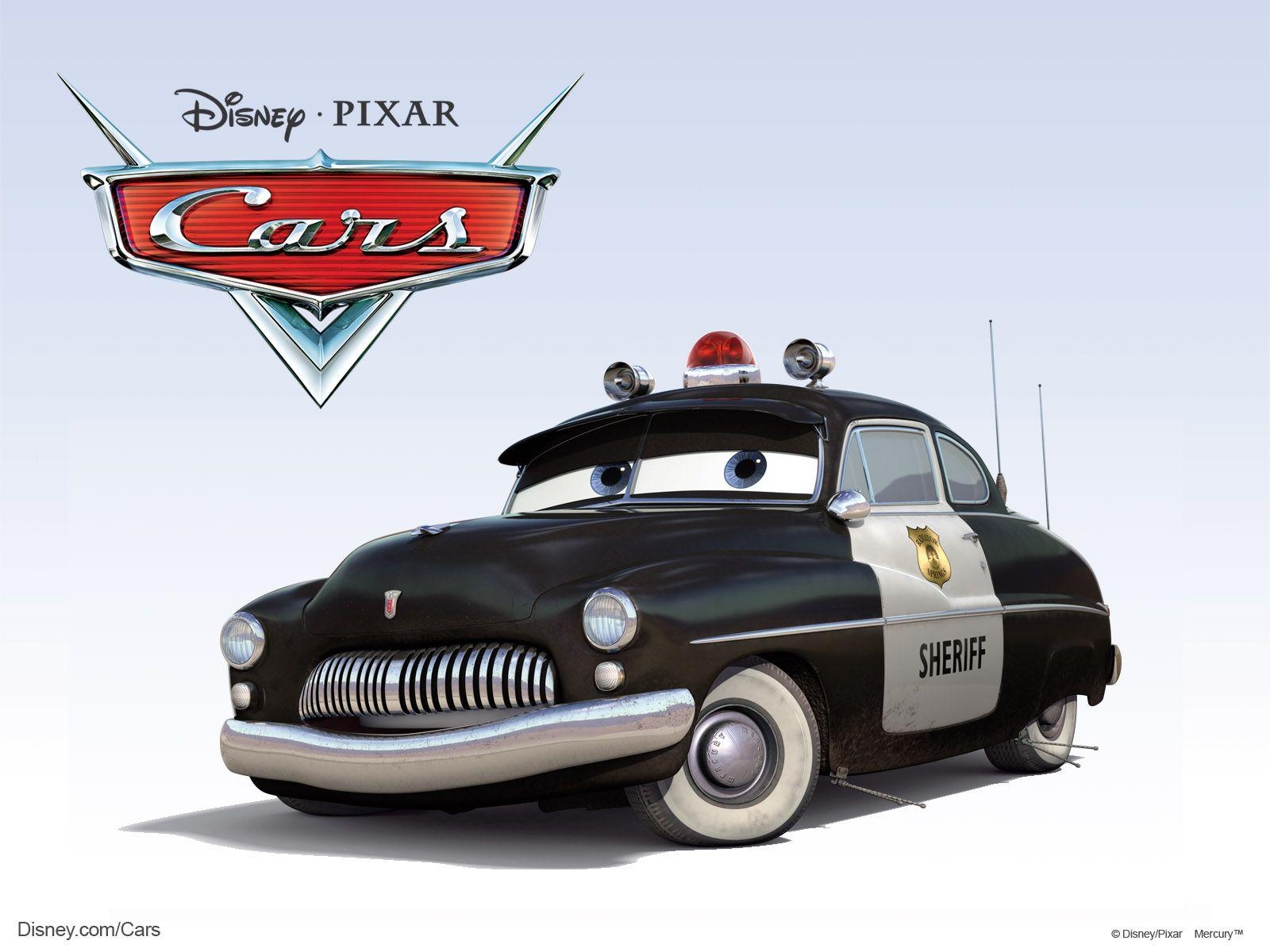 1600x1200 The Sheriff Police Cruiser From Disney Pixar Movie Cars Desktop, Desktop