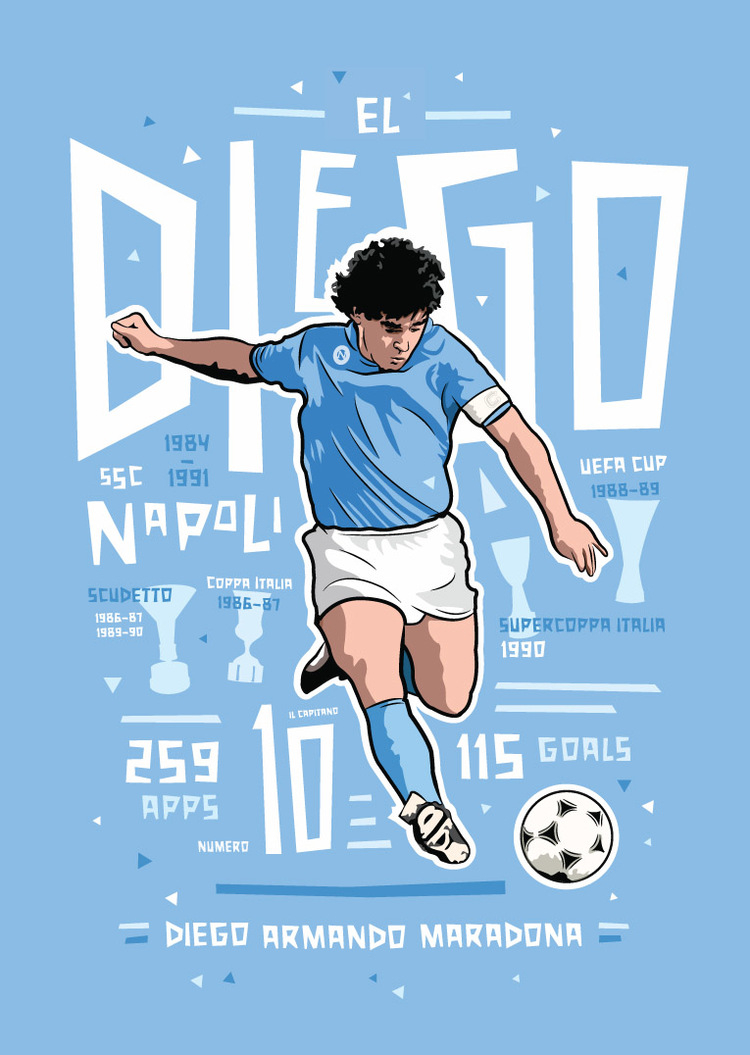 750x1060 Diego Maradona Tribute, Phone