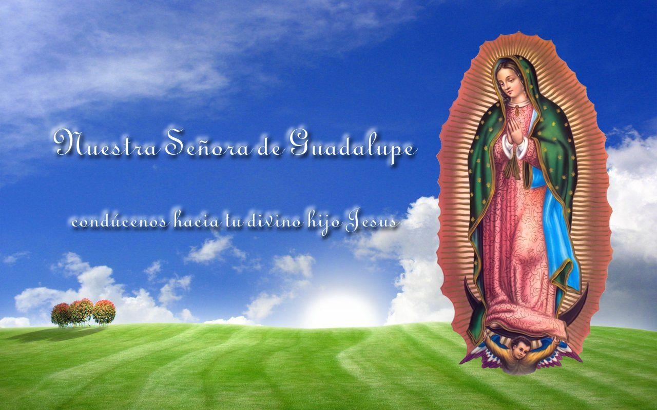 1280x800 Santos Milagrosos: Virgen de Guadalupe, Desktop