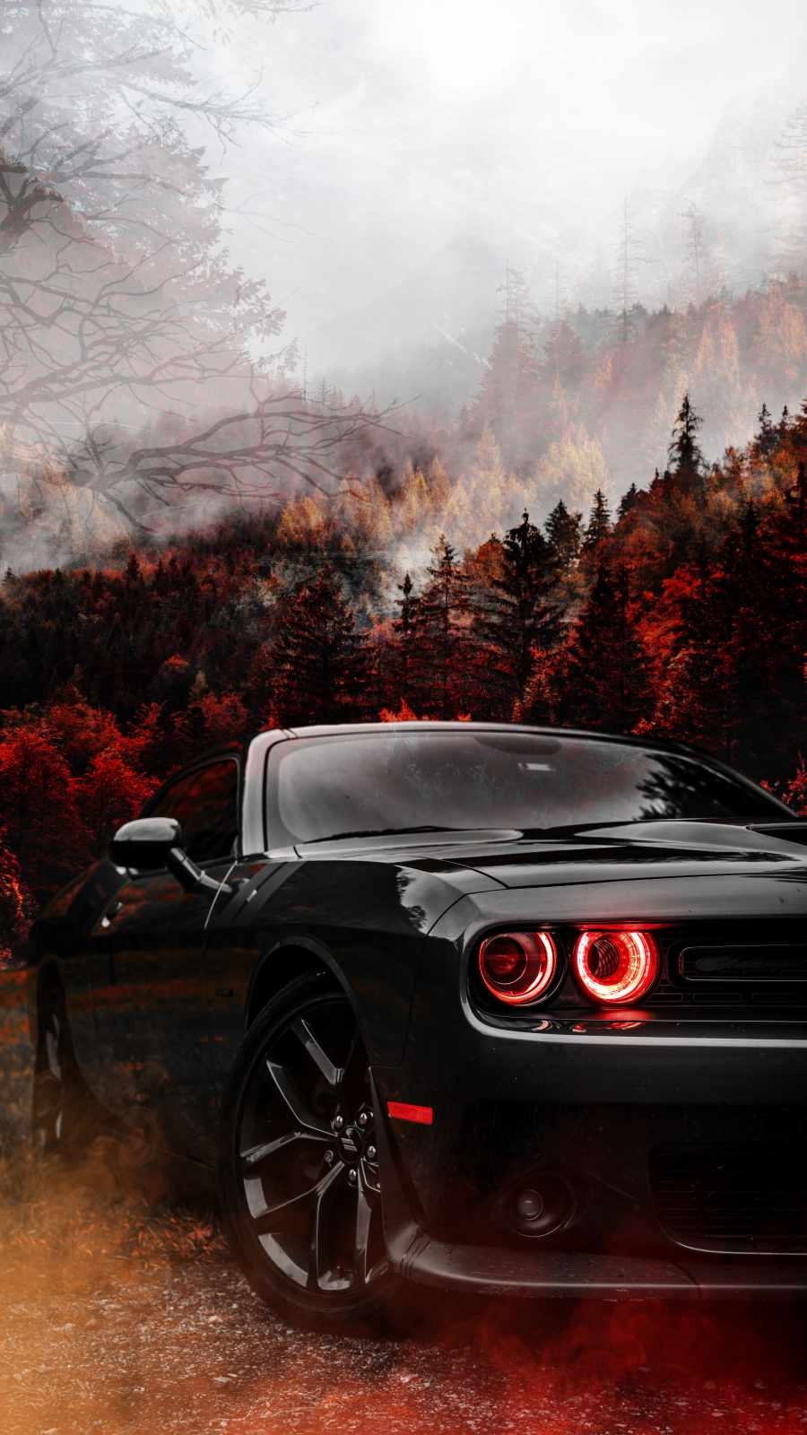 900x1600 Black Dodge Challenger IPhone Wallpaper Wallpaper, iPhone Wallpaper, Phone