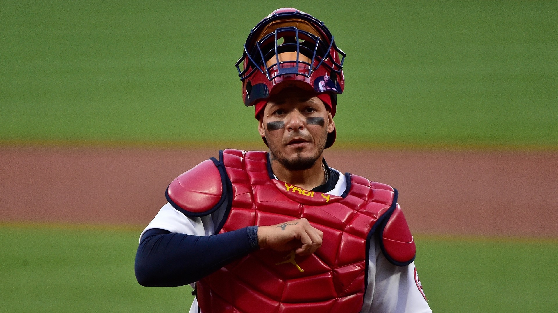 1920x1080 Cardinals' Yadier Molina catches 000th career game with Nationals in town Sports Washington, Desktop