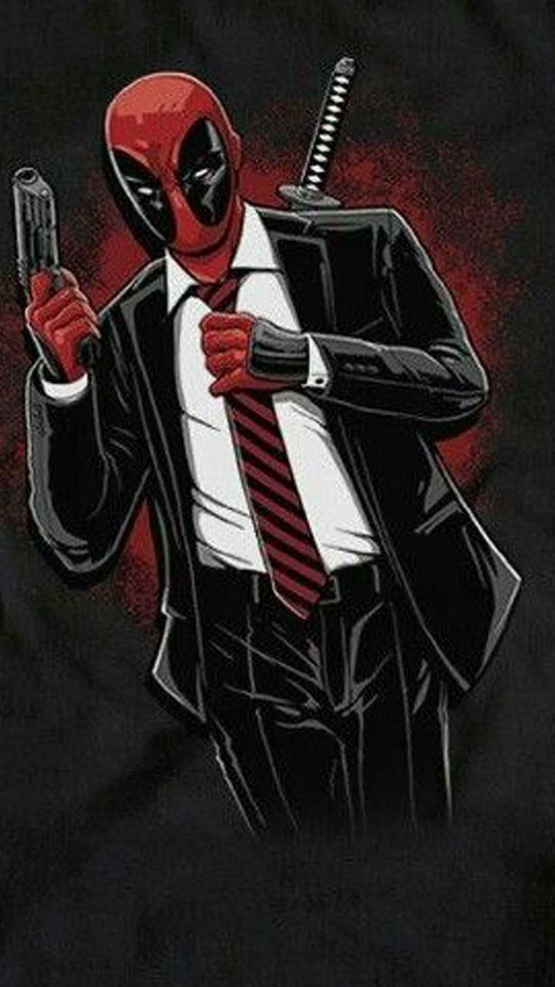 1080x1920 Background Deadpool Wallpaper, Phone