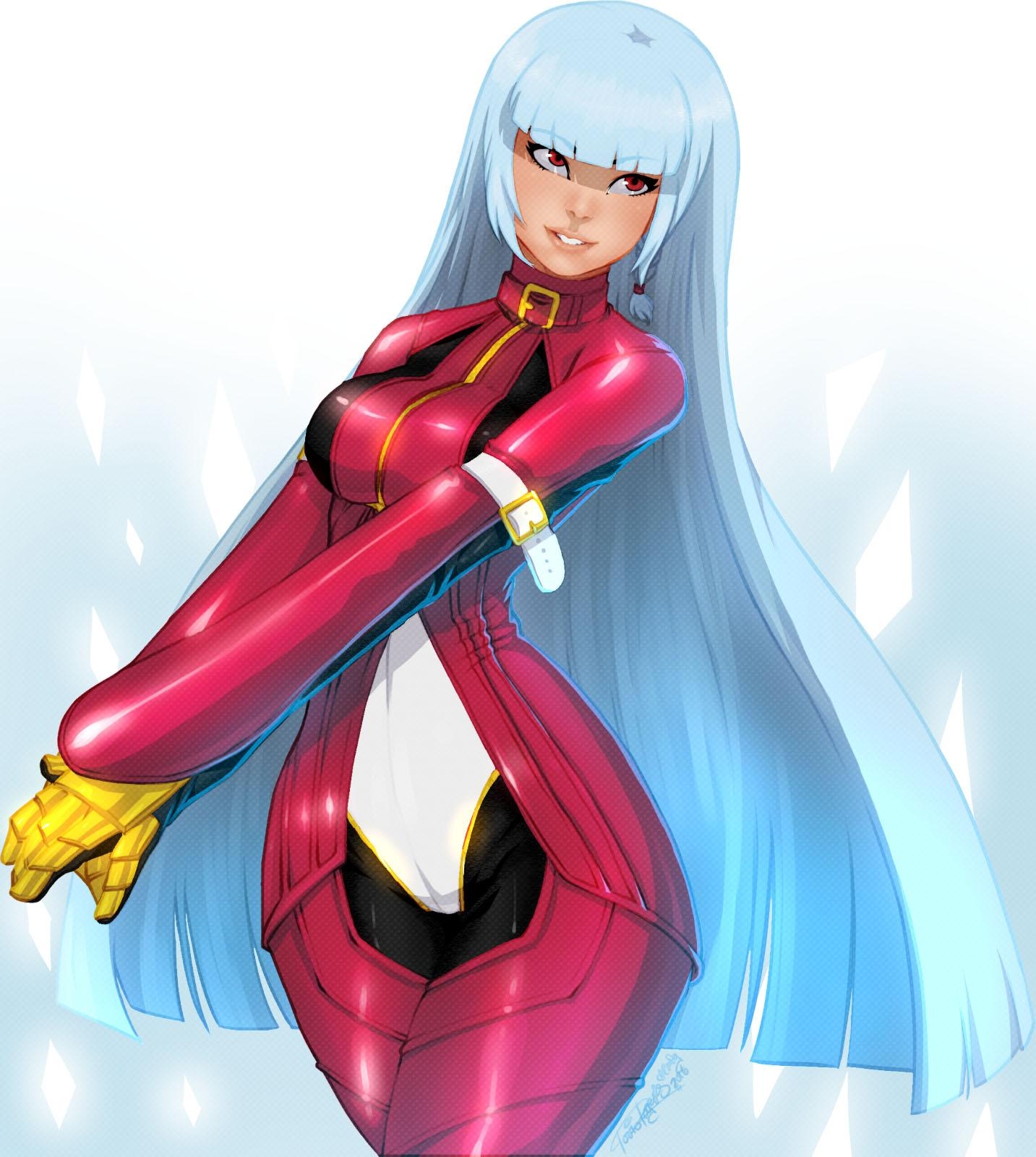 1440x1600 Kula Diamond from The King of Fighters Art, Phone