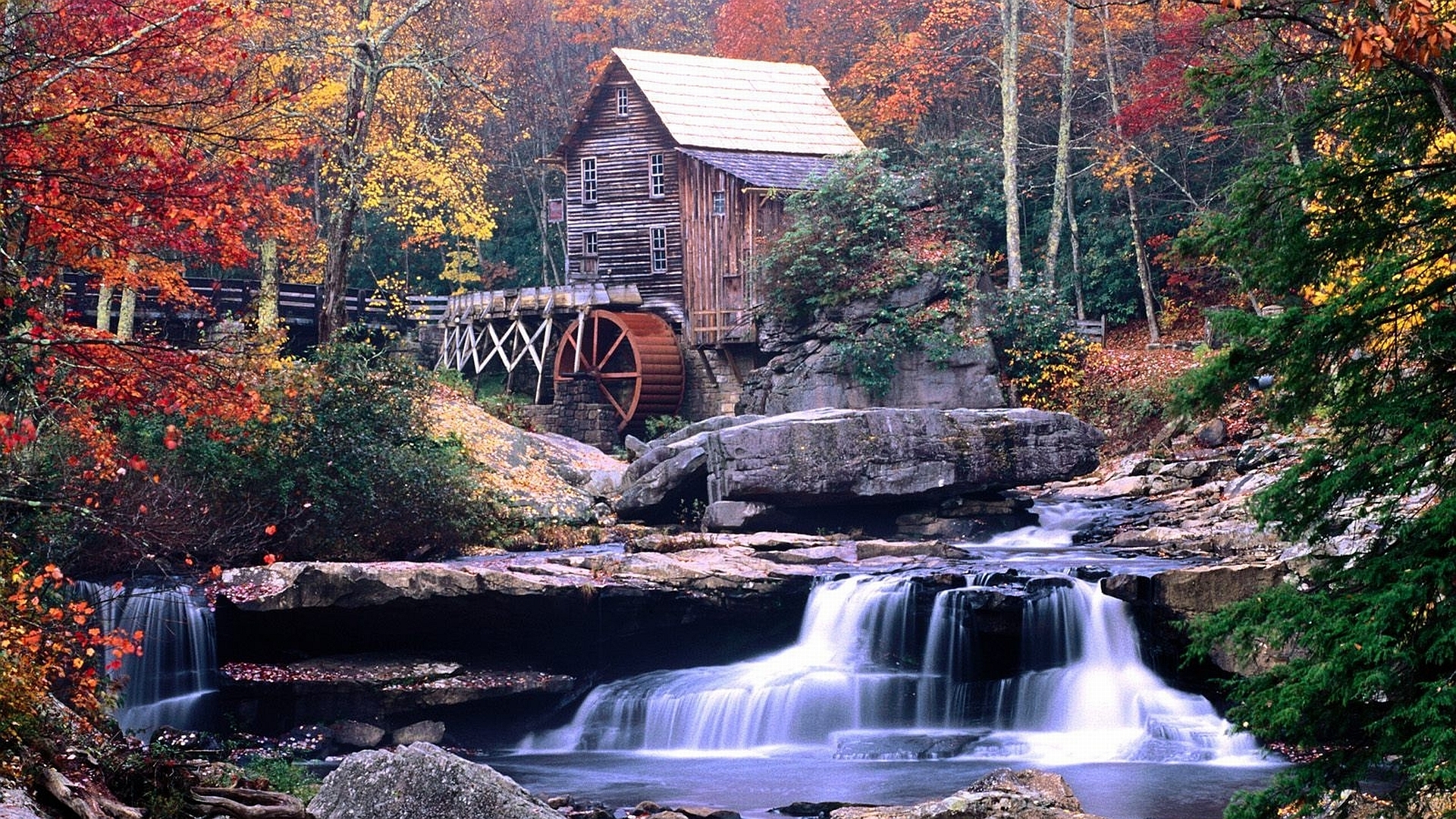 1920x1080 Watermill HD Wallpaper, Desktop