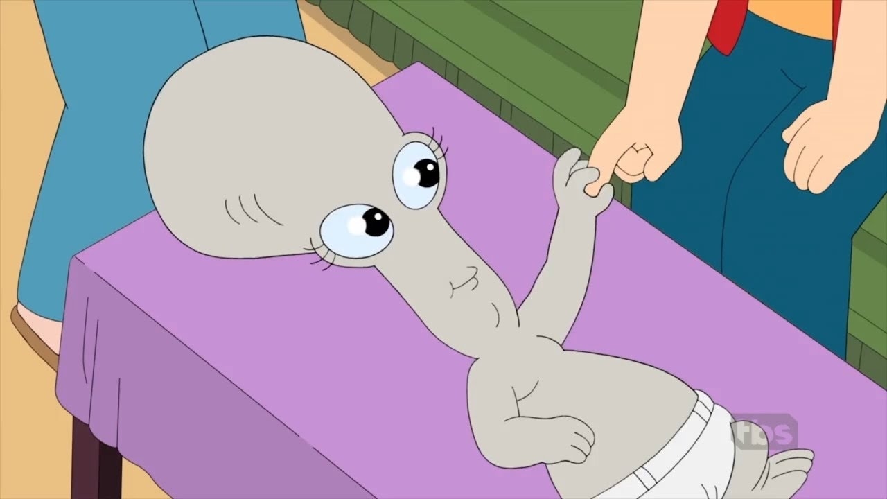 1280x720 Baby Roger From American Dad, Desktop