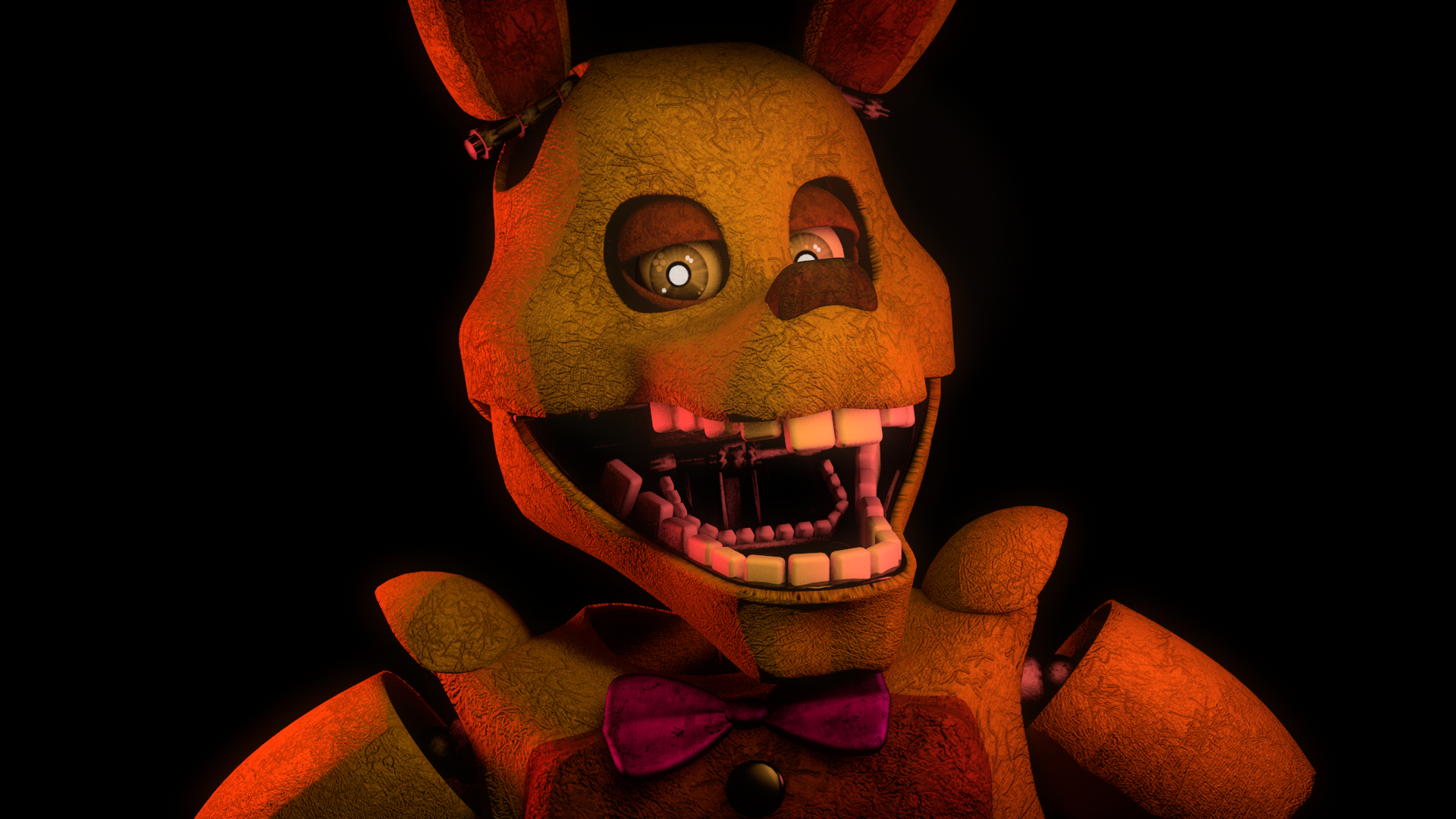 1920x1080 C4D FNAF Springbonnie, Desktop