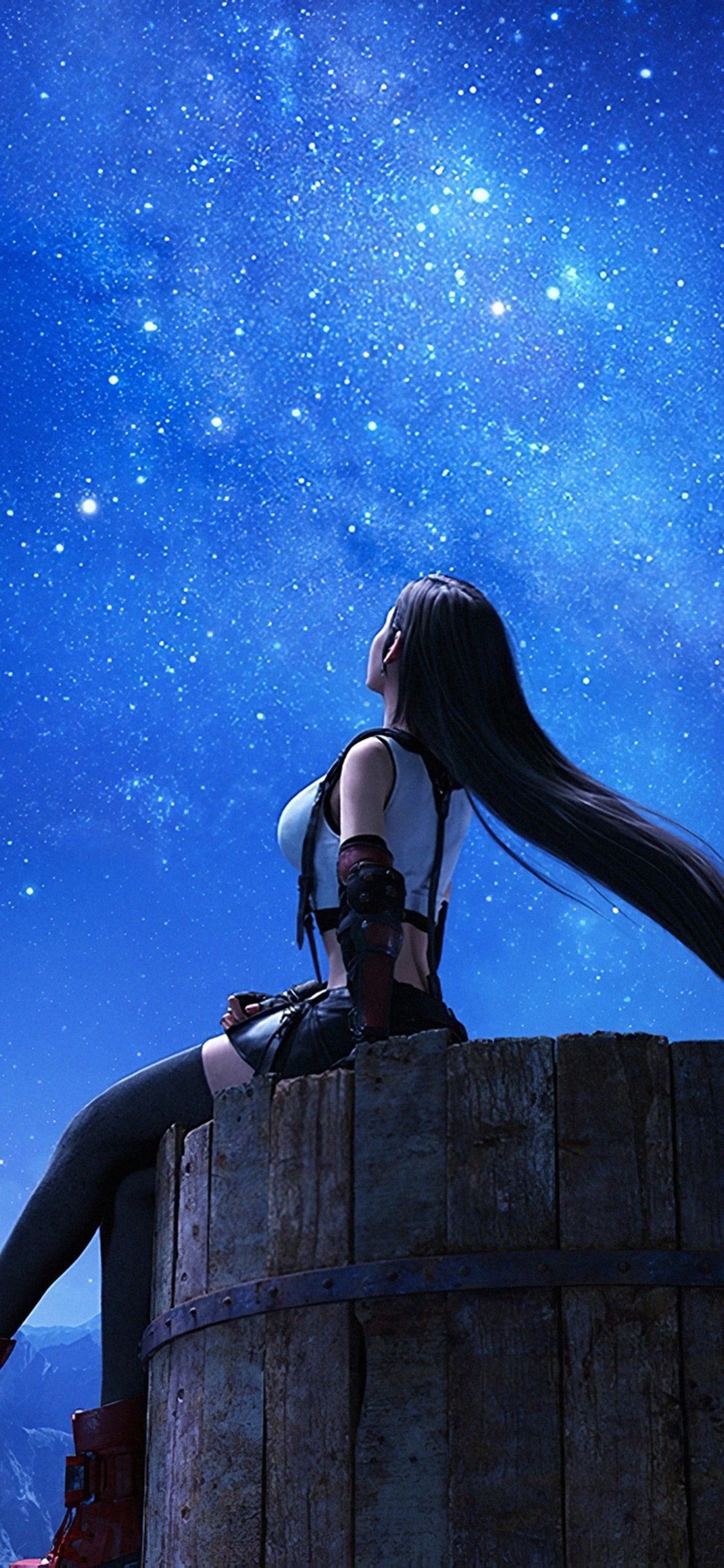 1130x2440 Tifa Final Fantasy Lockhart iPhone XS, iPhone iPhone X HD 4k Wallpaper, Image, Background, Photo and Picture, Phone