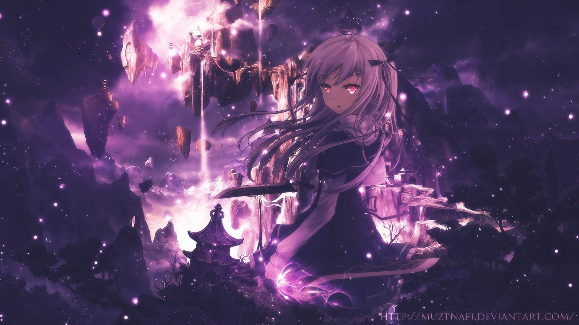 1920x1080 Dark Purple Anime Wallpaper Free Dark Purple Anime, Desktop