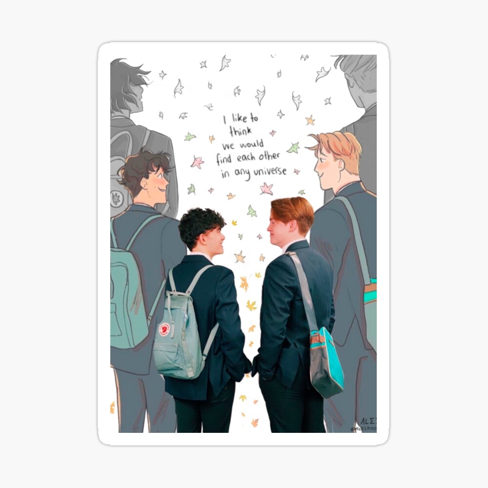 1000x1000 Heartstopper wallpaper Spiral Notebook, Phone