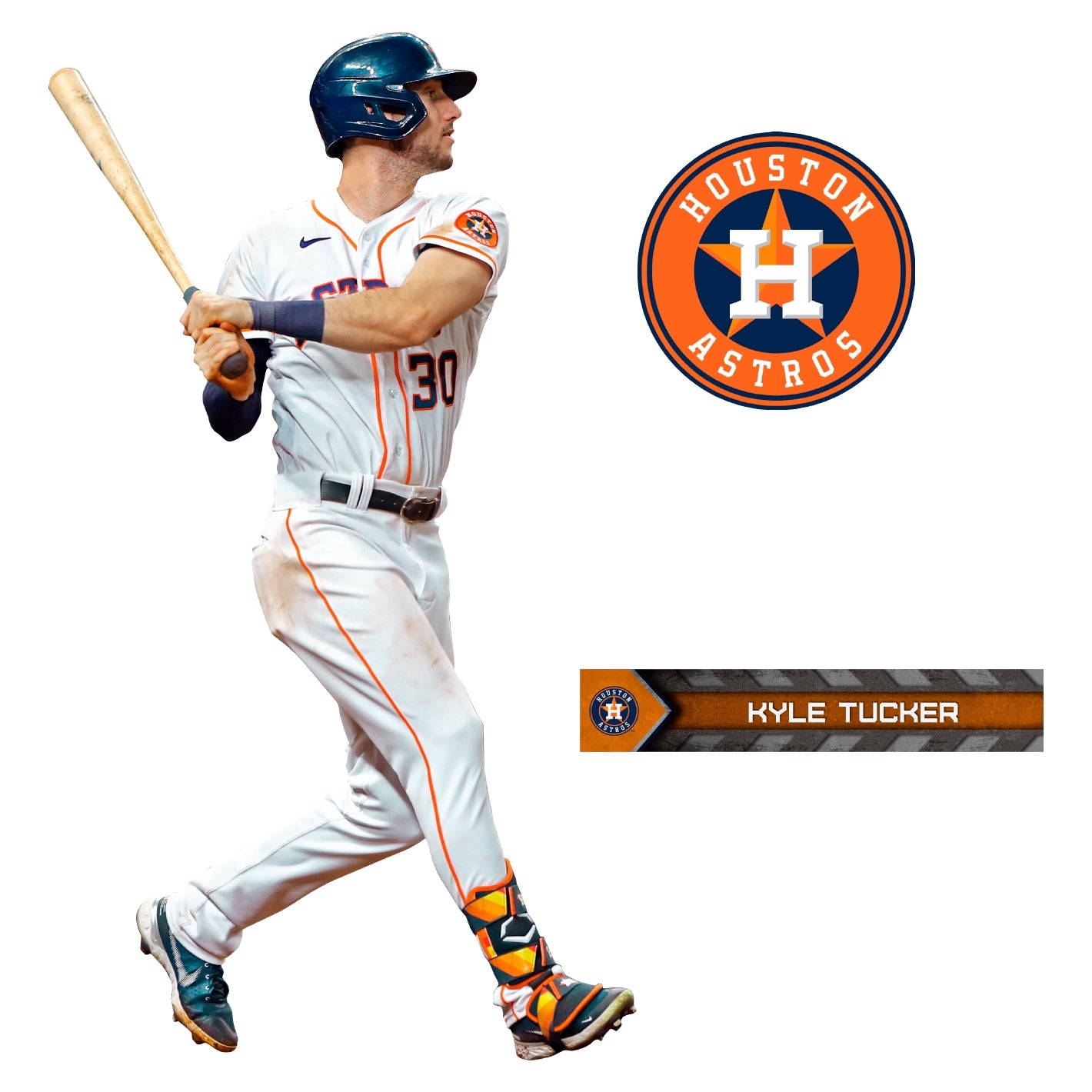 1420x1420 Houston Astros: Kyle Tucker 2021 Licensed MLB Removable A, Phone