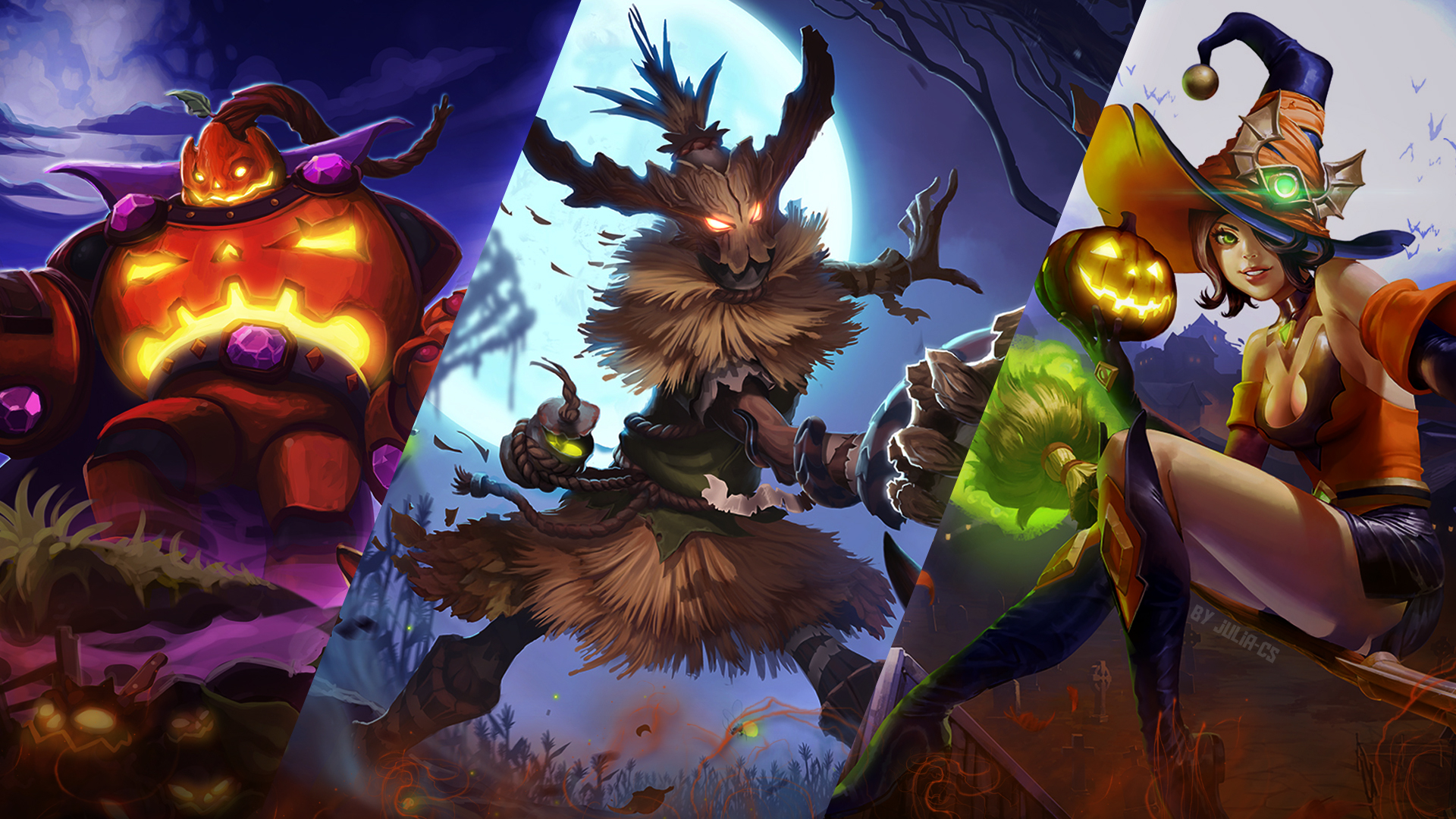 1920x1080 Paladins HALLOWEEN SKINS, Desktop