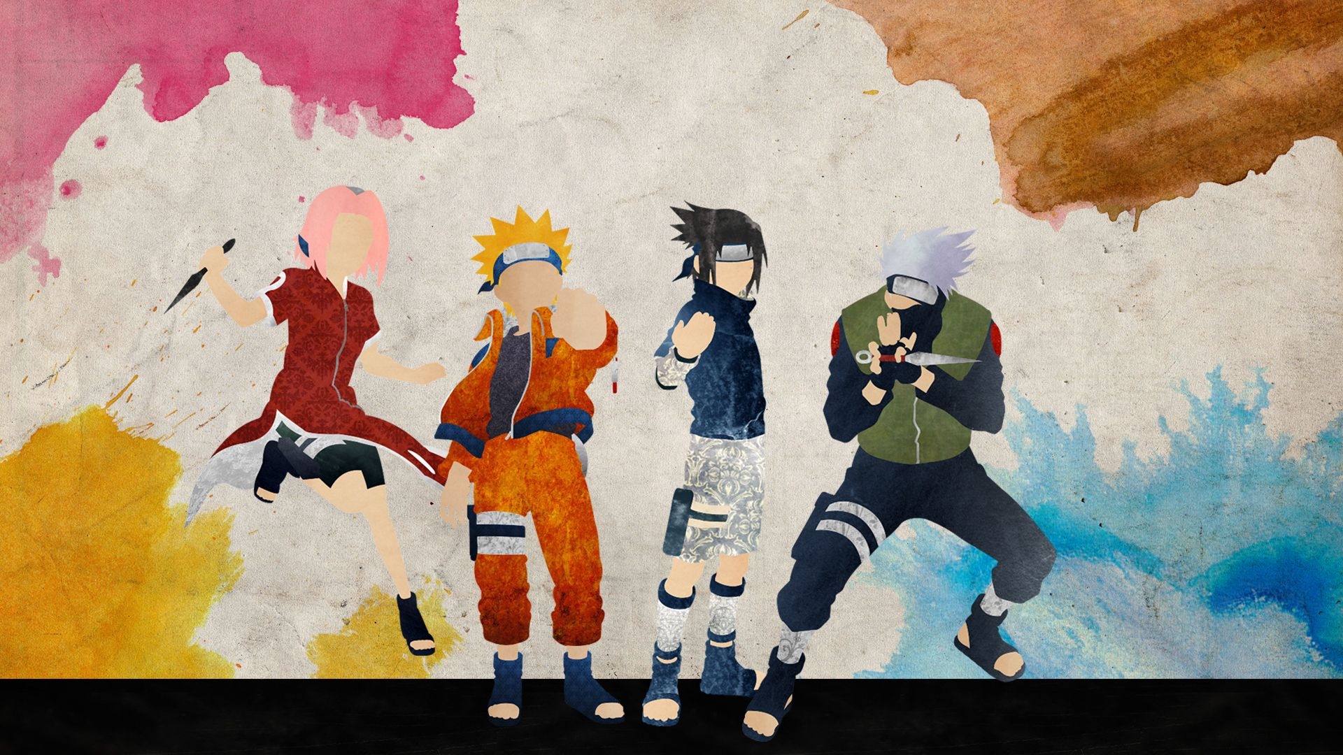 1920x1080 Team 7. Naruto wallpaper, Naruto team Team 7, Desktop