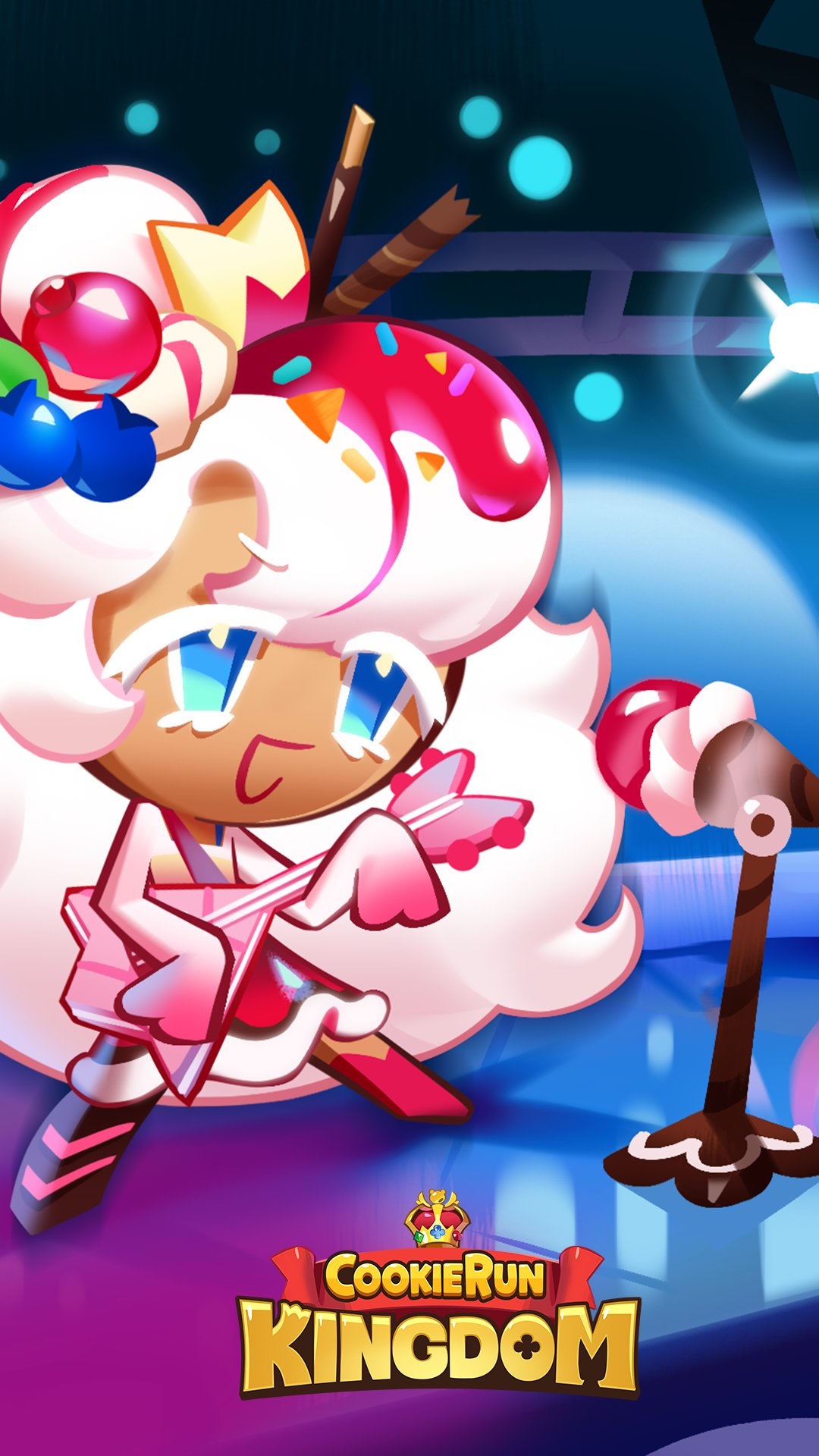1080x1920 Cookie Run: Kingdom out these cute wallpaper of the Cookie Kingdom's rising star, Parfait Cookie !, Phone