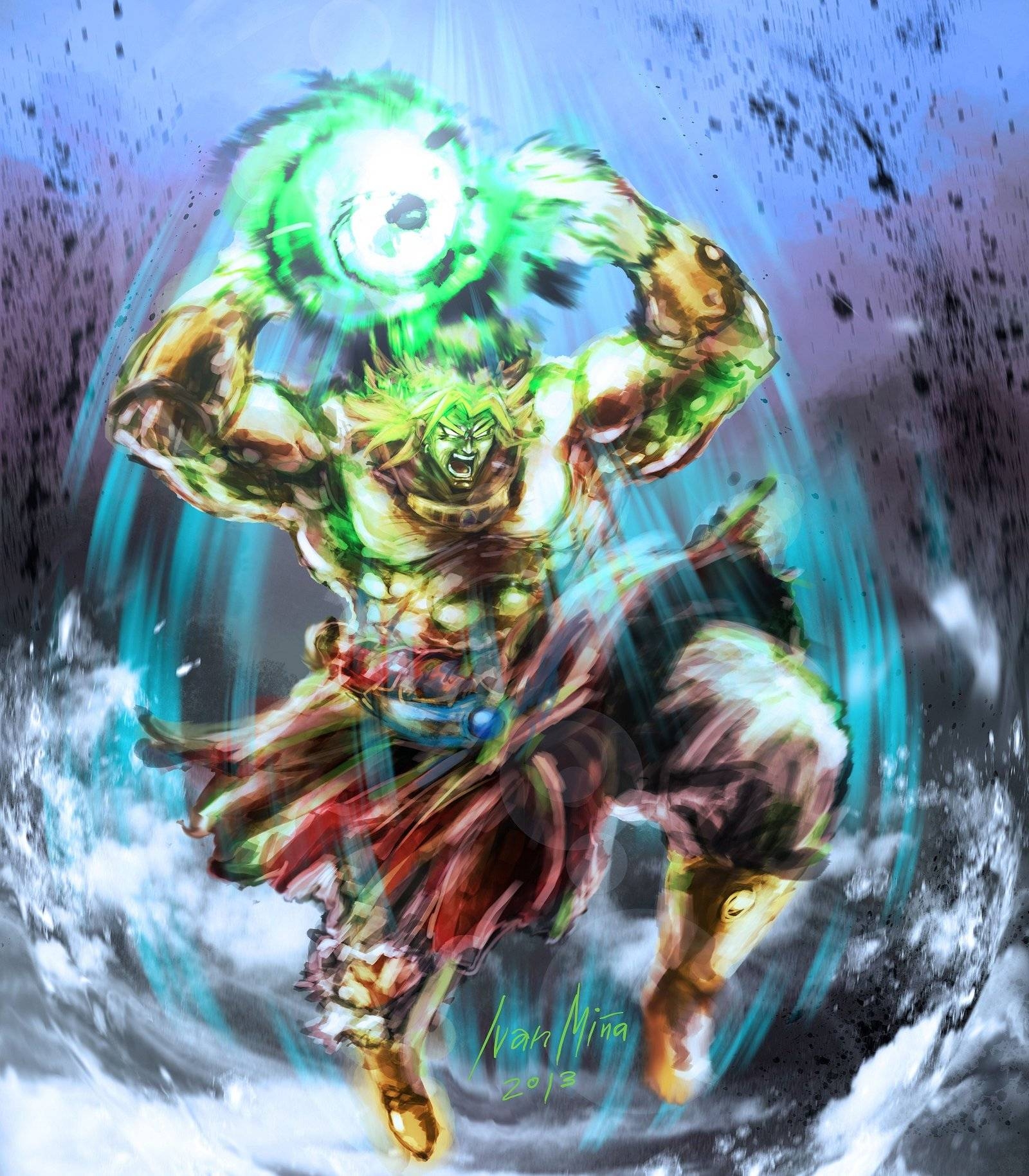 1600x1830 Dragon Ball Z Broly Wallpaper Mobile Yakp. Dragonball. Dragon, Phone