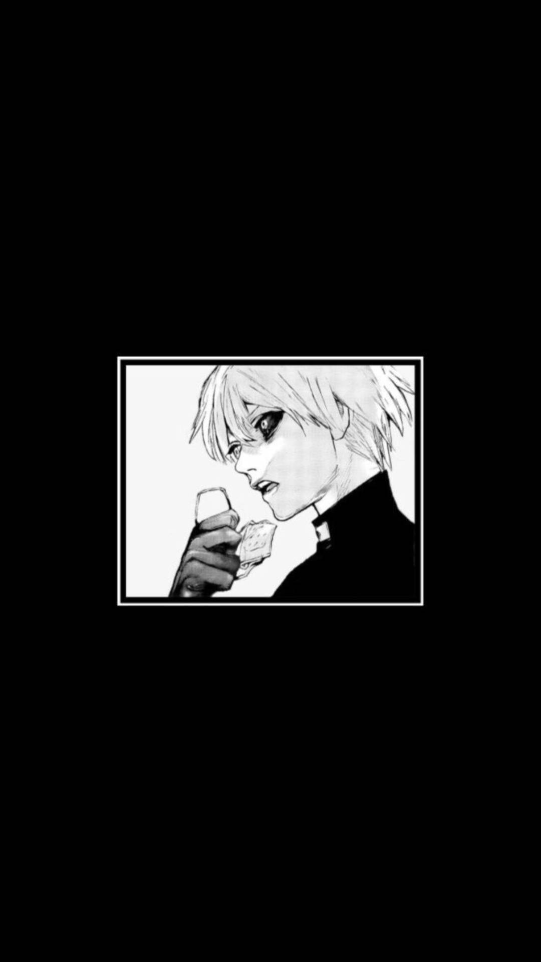 1080x1920 Download Black And White Anime Aesthetic Ken Kaneki Wallpaper, Phone