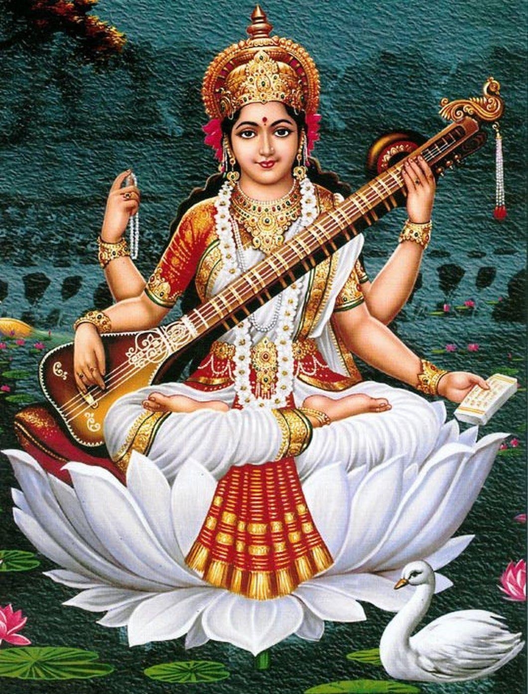 1060x1400 DEVI MAA SARASWATI PUJA, Phone