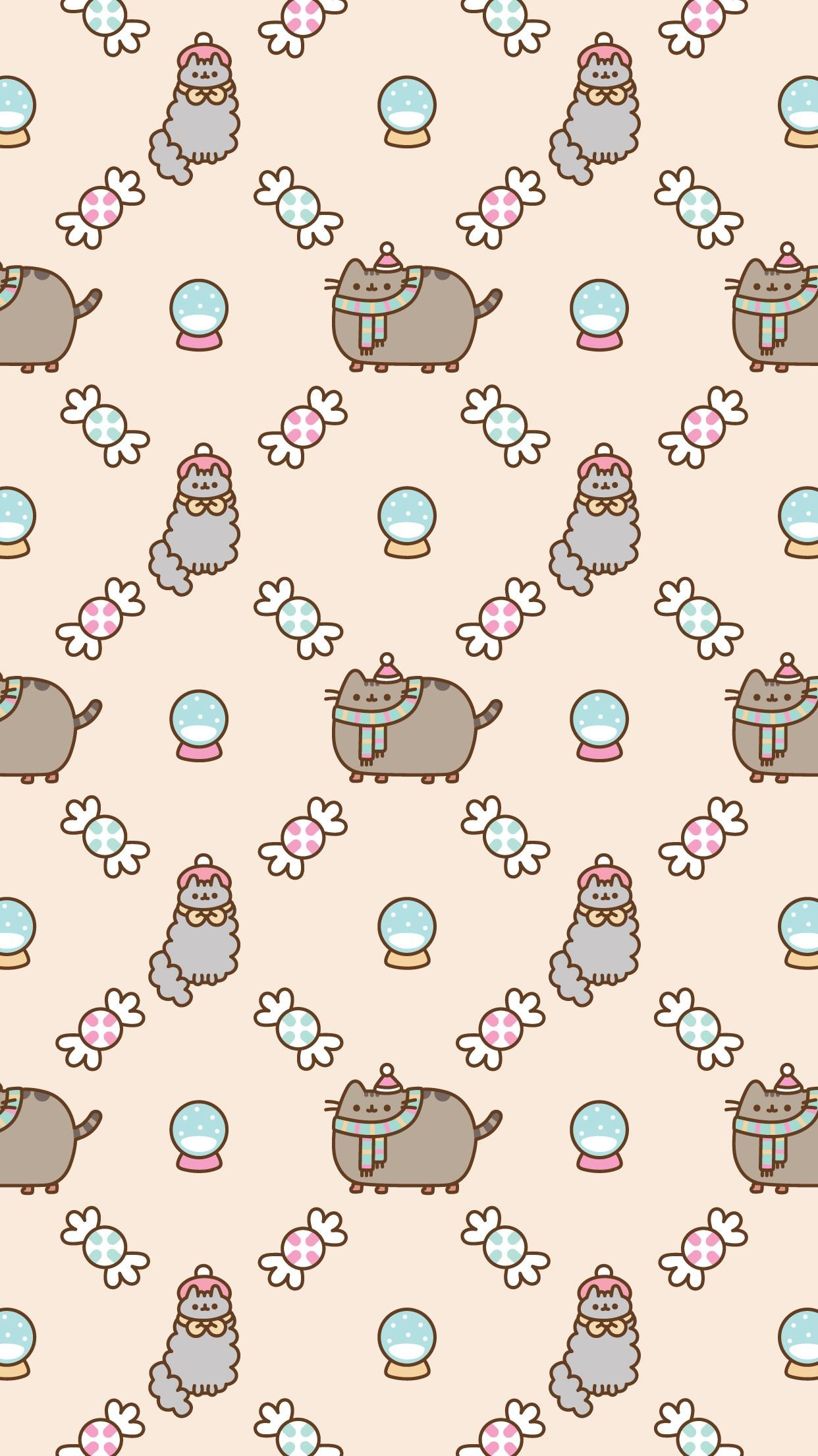 1250x2210 Pusheen Wallpaper, Phone