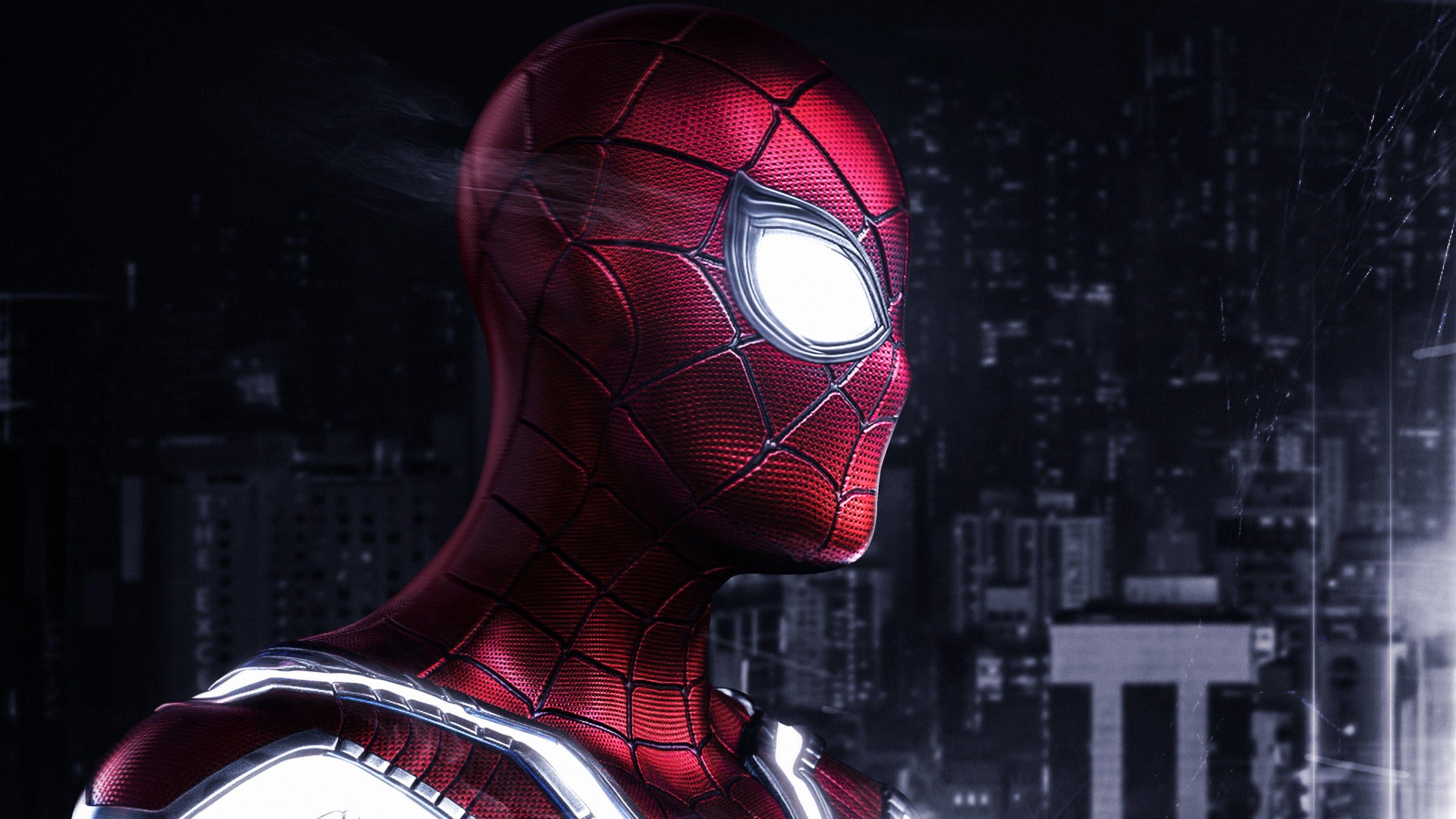 3840x2160 Wallpaper Marvel's Spider Man, Iron Spider, Artwork, 4K, Games, Desktop