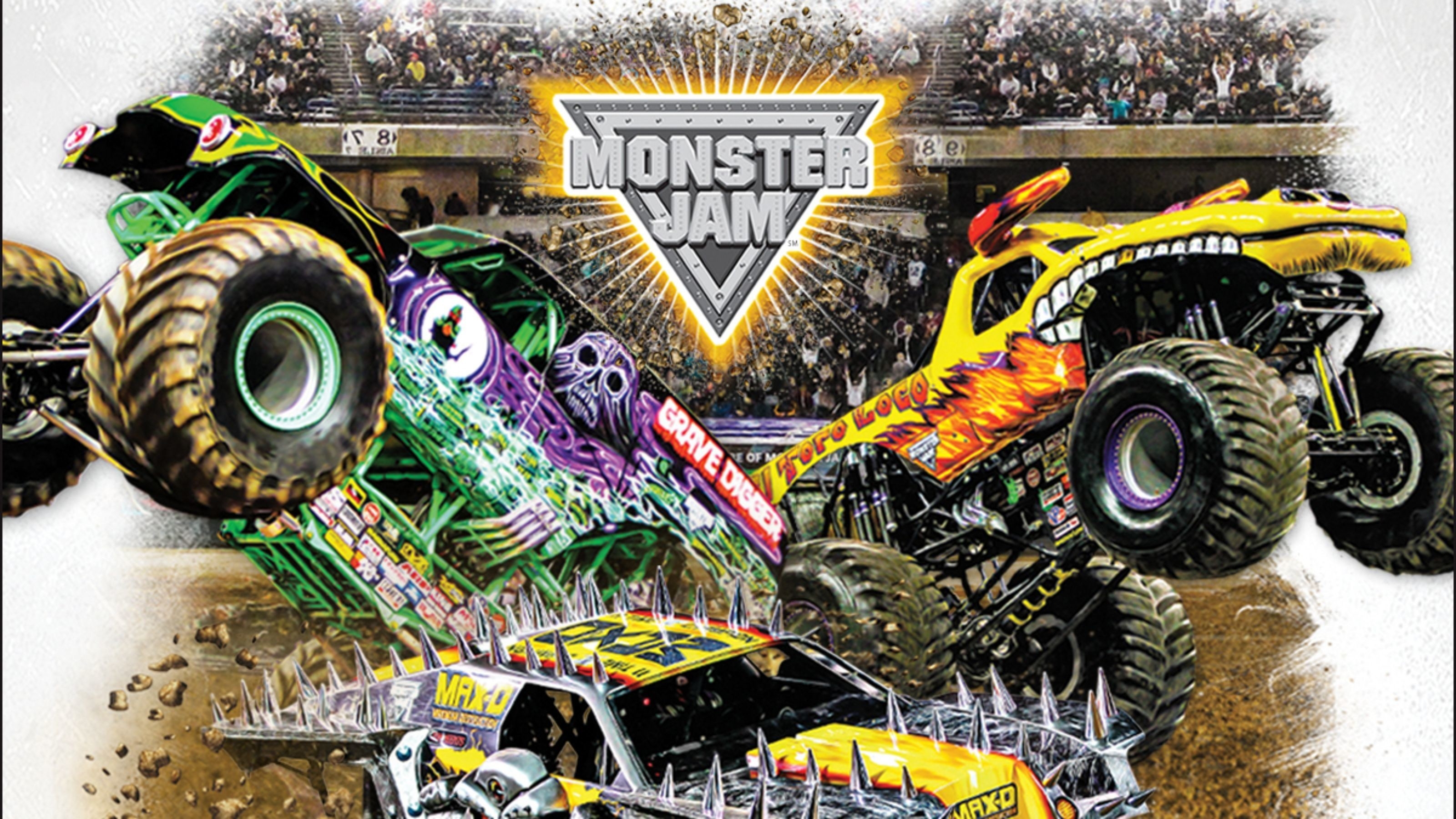 3200x1800 Monster Trucks Wallpaper, Desktop