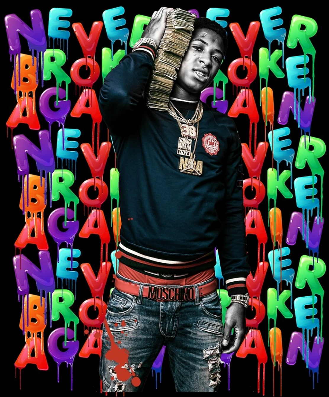 1120x1350 YoungBoy NBA, cash money, art work. Money cash, Youngboy nba, Youngboy never broke again, Phone