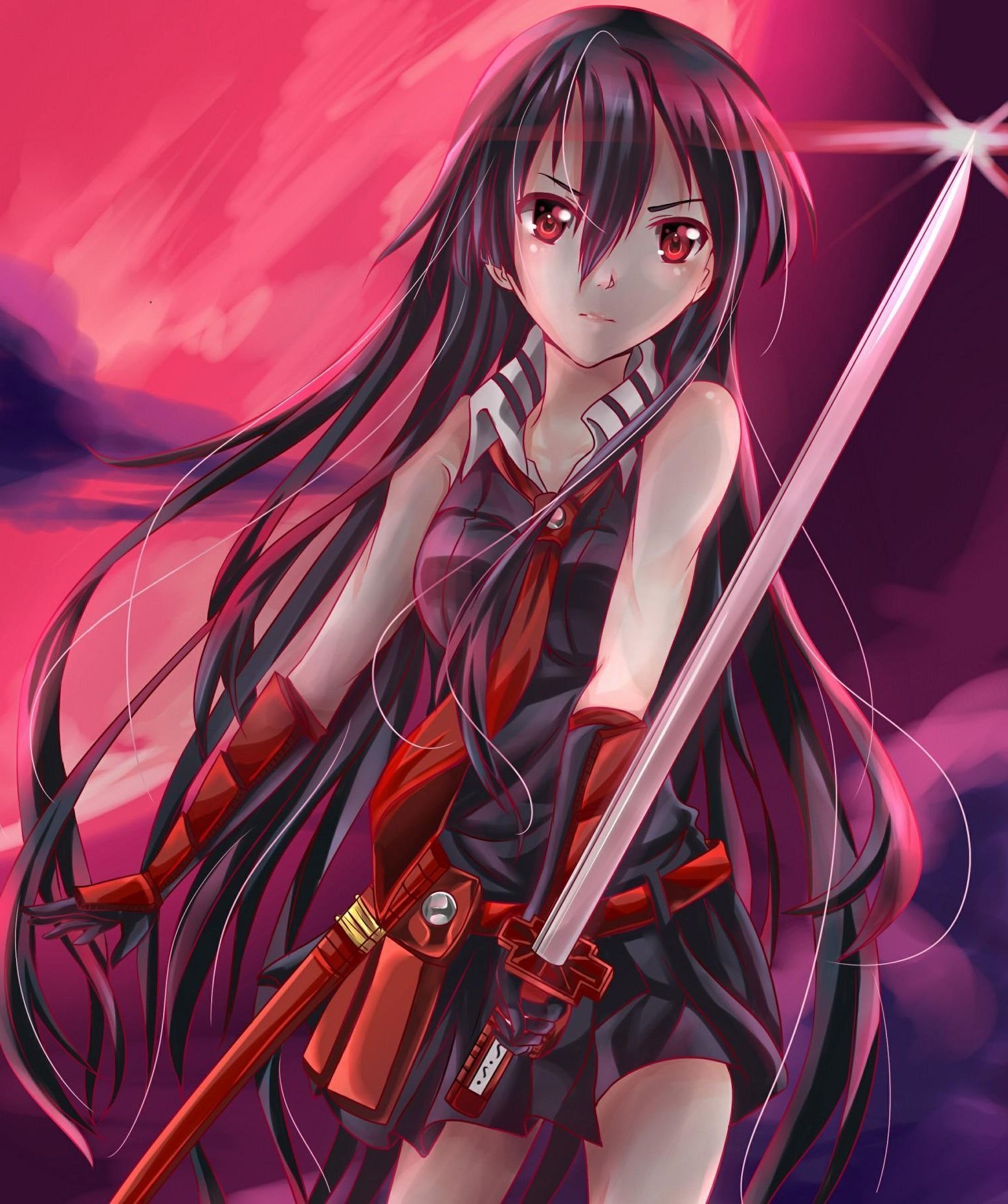 1510x1800 Akame Ga Kill wallpaper Sunwallpaperun.com, Phone