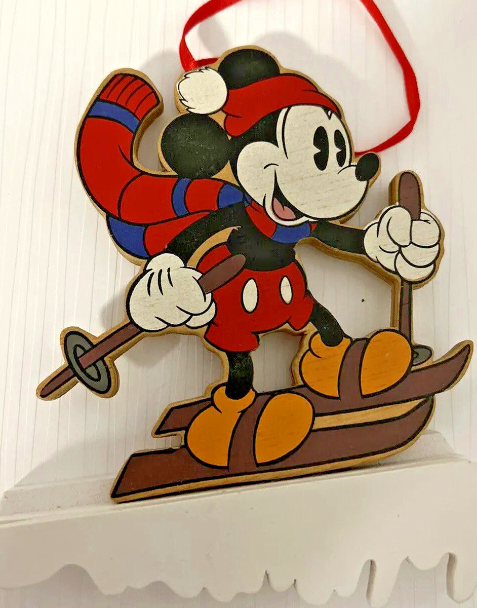 950x1200 Vintage DISNEY MICKEY Mouse SKI PLUTO, Phone