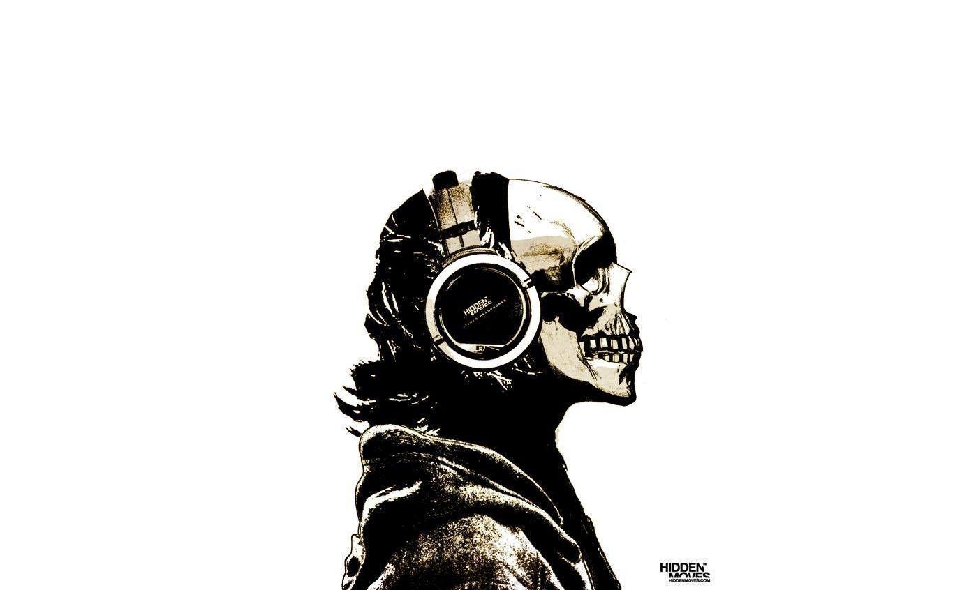 1380x850 Download Headphones Skulls Wallpaper, Desktop